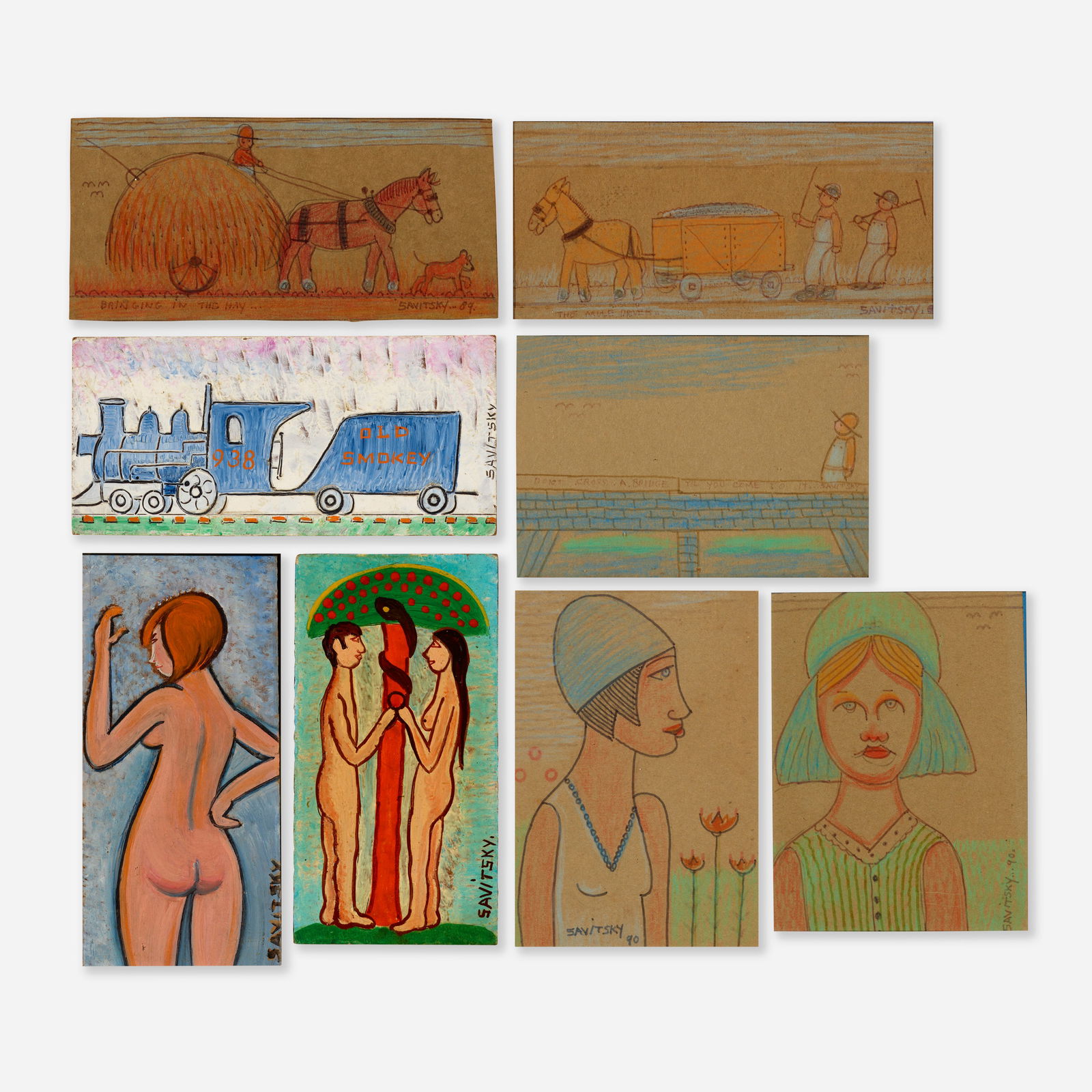 John (Jack) Savitsky, Eight works (1 of 3)