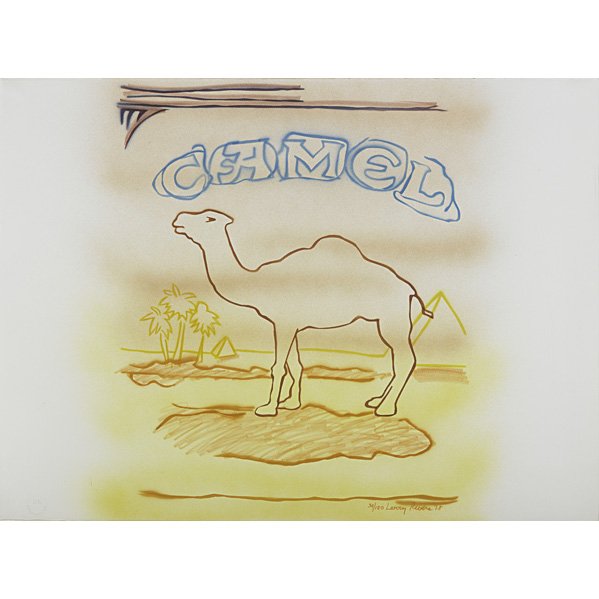 Larry Rivers (American, 1923-2002): Open Camel, 1978; Color pochoir and lithograph in colors (framed); Signed, dated and numbered 34/120; 22 1/2" x 30" (sheet); Publisher: Marlborough Graphics, Inc., London; Provenance: Private Collecti