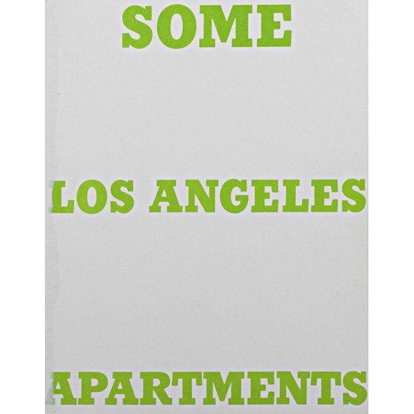 Ed Ruscha (American, b. 1937): Four books: Then & Now, Hollywood Boulevard, 1973-2004; Signed; Printer/Publisher: Steidl, Germany, 2005; 12 7/8" x 17 1/2"; Some Los Angeles Apartments, 1965; 7" x 5 1/2"; Printer: Anderson, Ritchie 