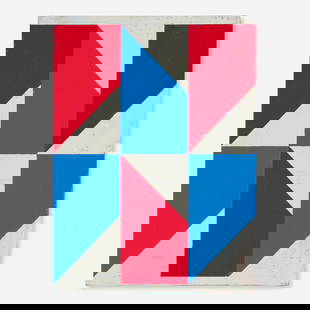 Alain Biltereyst, Untitled: Alain Biltereyst Untitled 2014acrylic on plywood 10.25 h x 7.5 w in (26 x 19 cm) Signed, dated and inscribed to artist's stamp to verso 'A.T.B. 2014 No. 545-2'. This work w