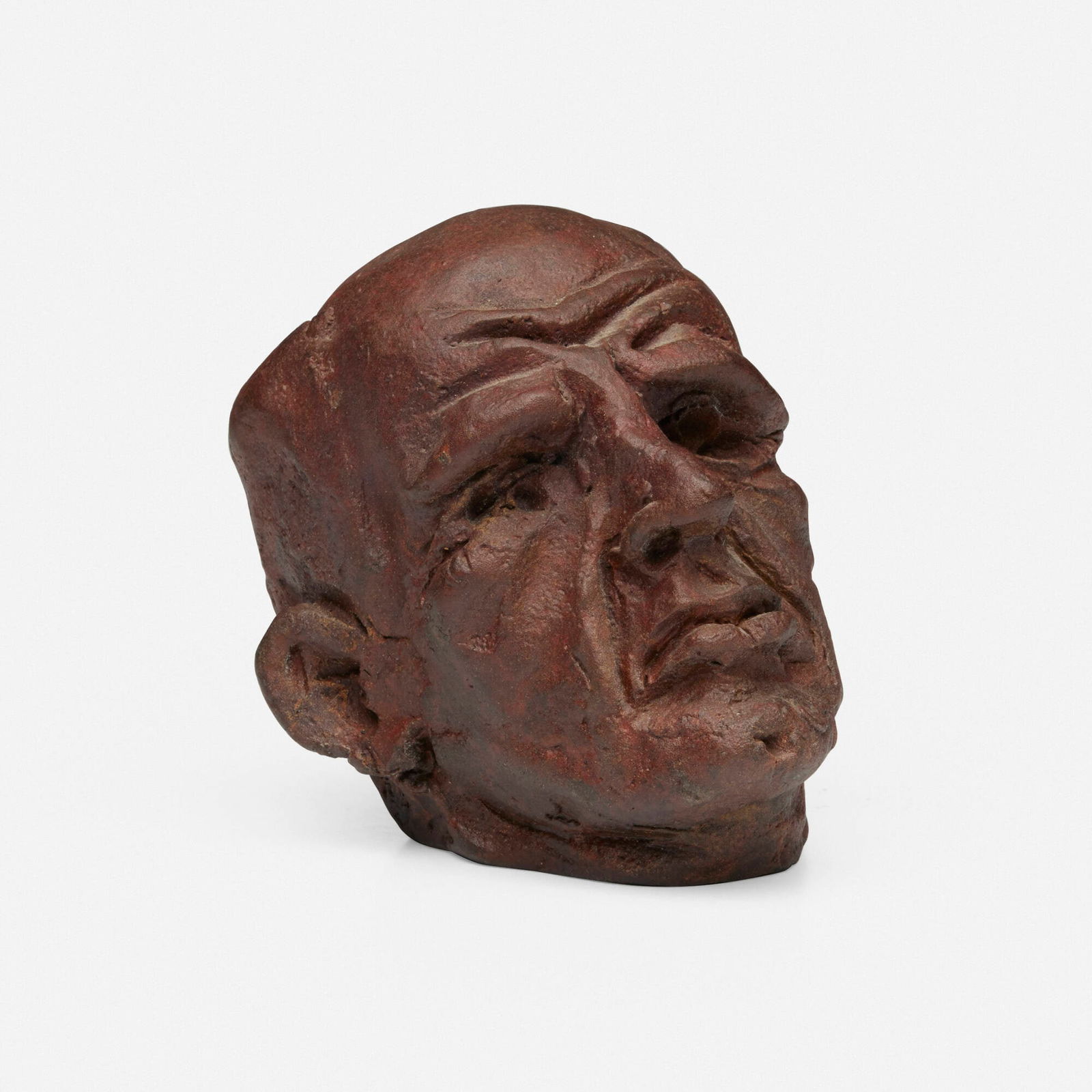 Robert Arneson, Small Head of Pollock (1 of 5)