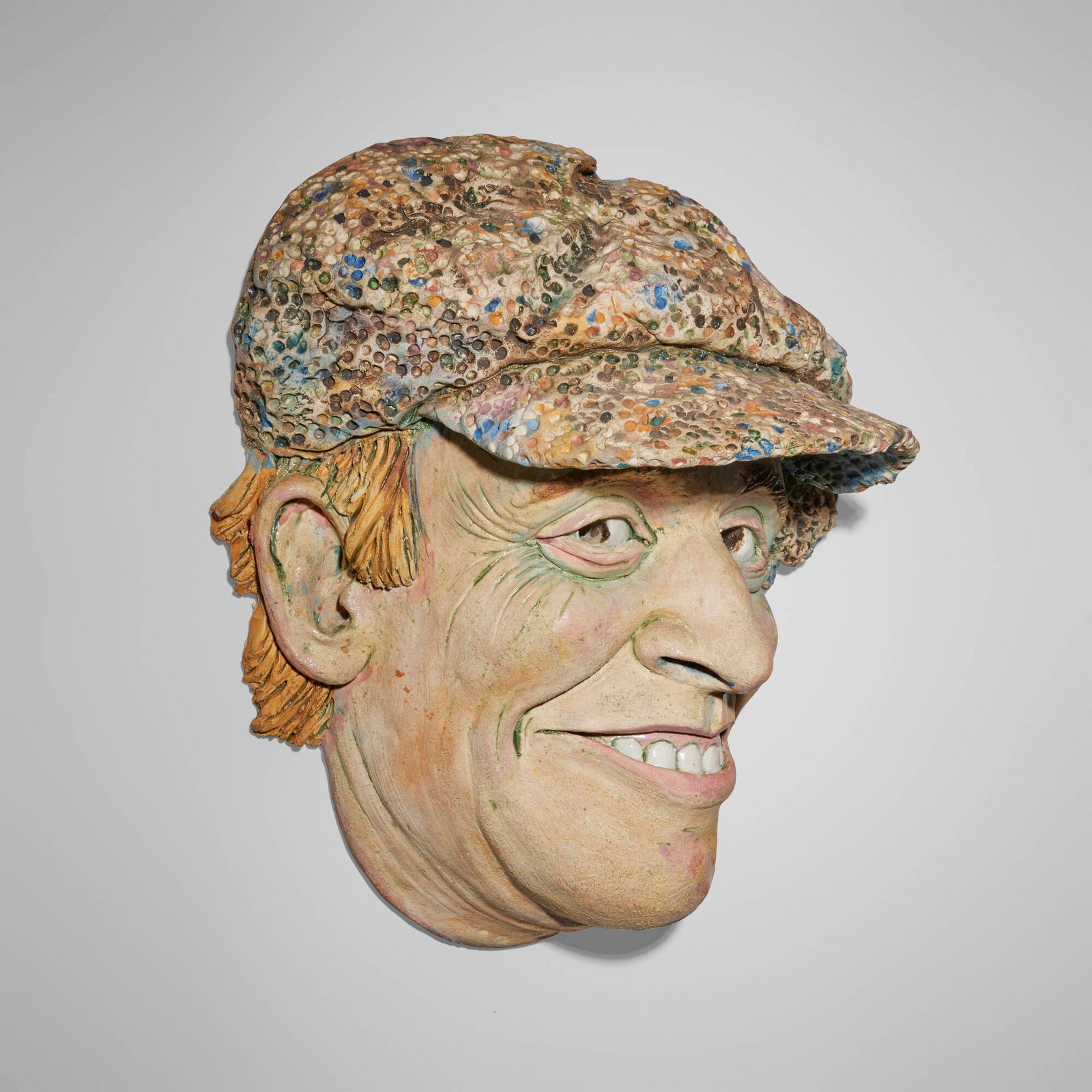 Robert Arneson, Portrait of Jack Beal (1 of 4)