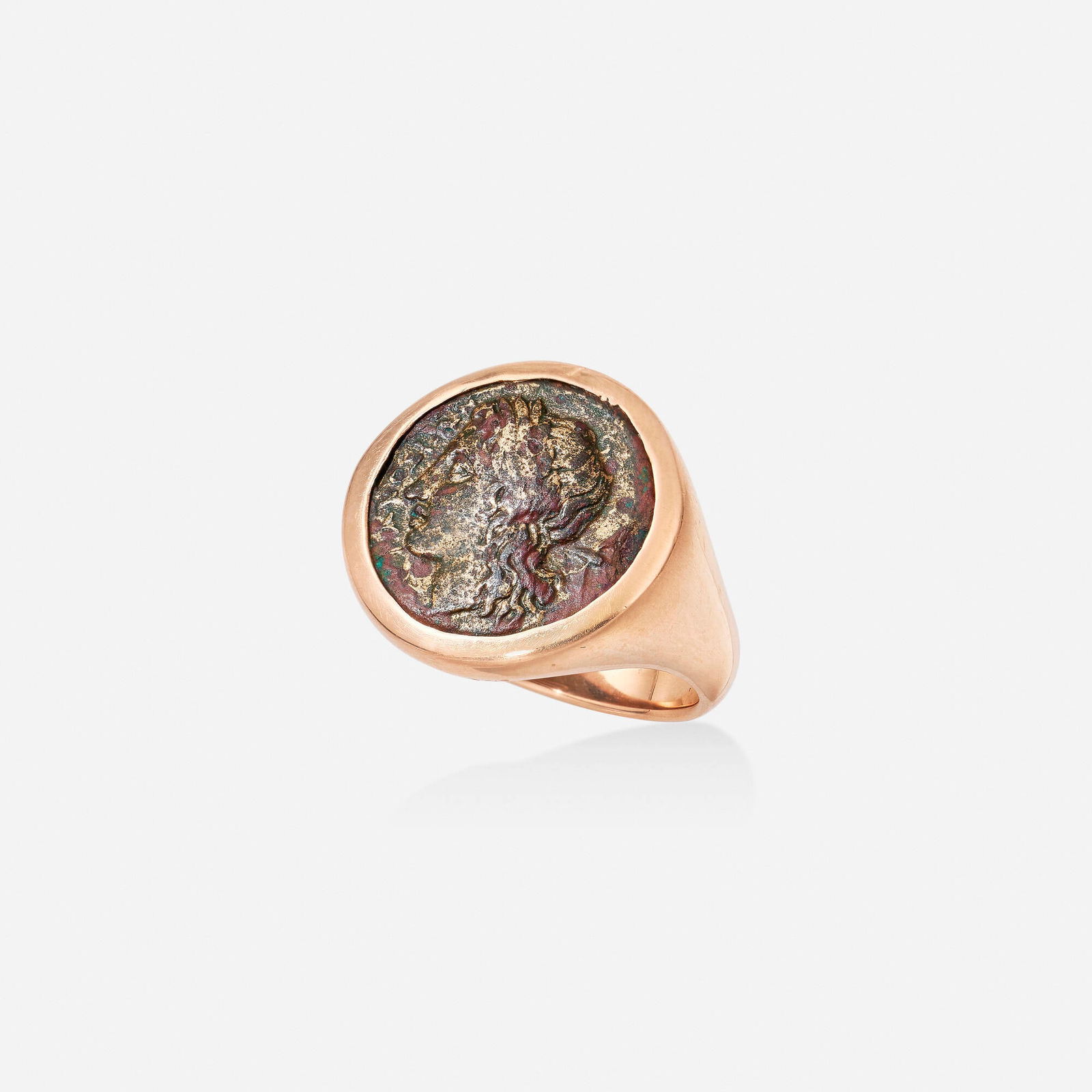 Bulgari, 'Monete' ancient coin and pink gold ring (1 of 4)