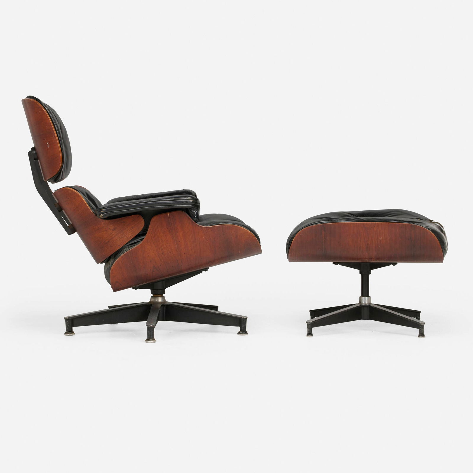 Charles and Ray Eames, 670 lounge and 671 ottoman (1 of 5)