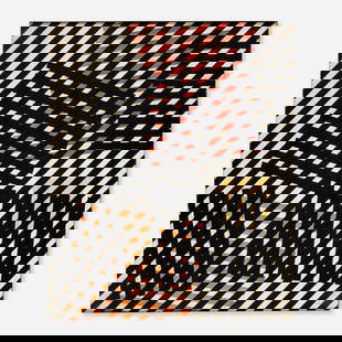 Angelo Testa, Untitled: Angelo Testa Untitled 1975ink on paper laid to board sight: 23.5 h x 19.625 w in (60 x 50 cm) Signed and dated to lower right 'Angelo Testa 1975'. This work will ship from