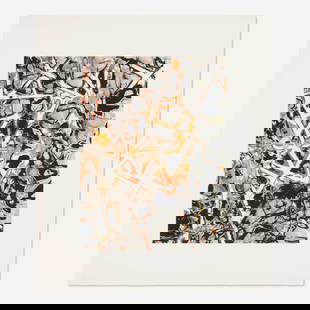 Mark Bradford, Untitled: Mark Bradford Untitled 2012archival inkjet print and screenprint in colors with carborundum flocking on Hahnemuhle German Etching image: 14 h x 10.625 w in (36 x 27 cm) sheet: 20 h x 17 w in (51 x