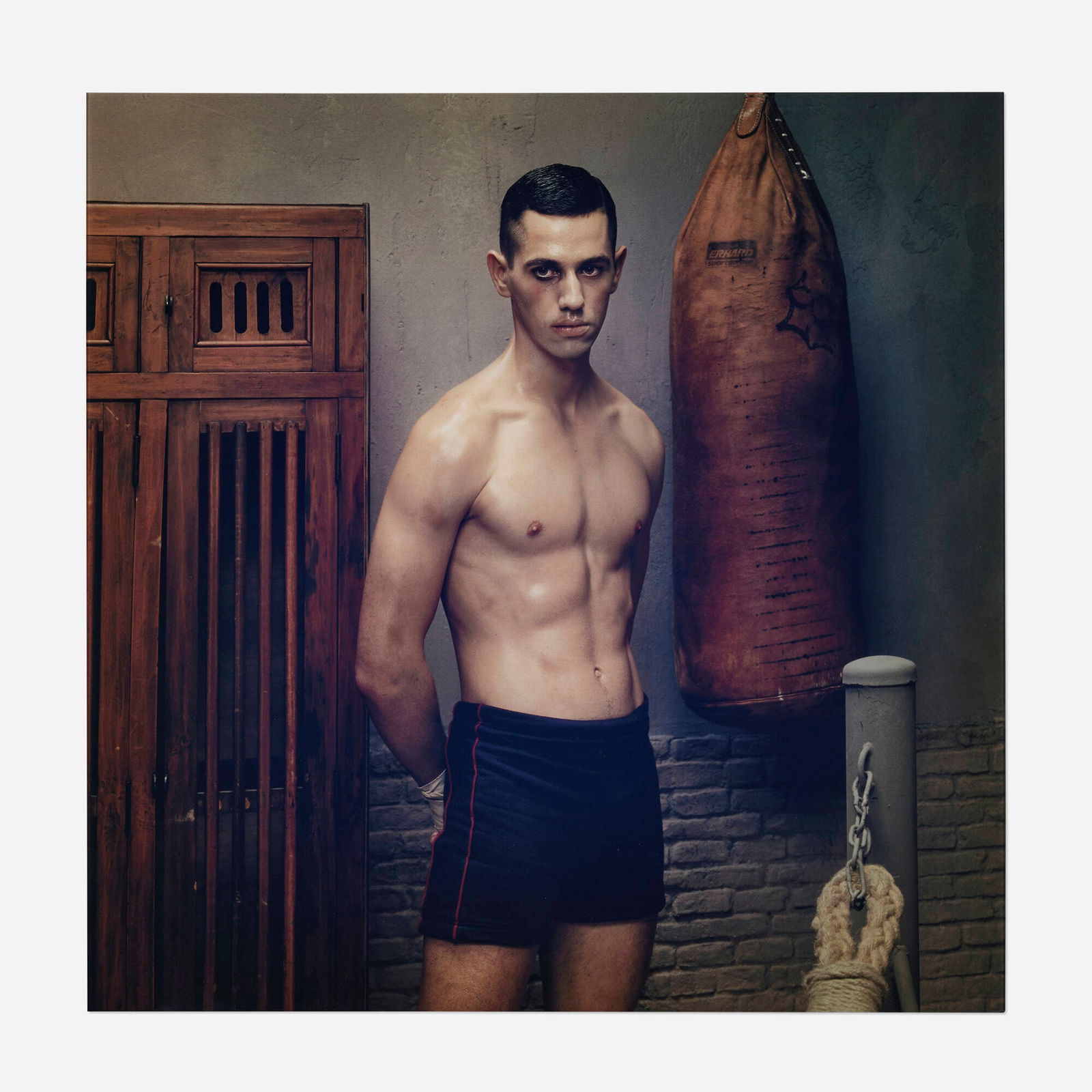 Erwin Olaf, Hope Portrait 7 (Small Version): Erwin Olaf Hope Portrait 7 (Small Version) 2005Lambda print on aluminum face-mounted to acrylic 27.625 h x 27.625 w in (70 x 70 cm) This work is number 7 from the edition of 12.