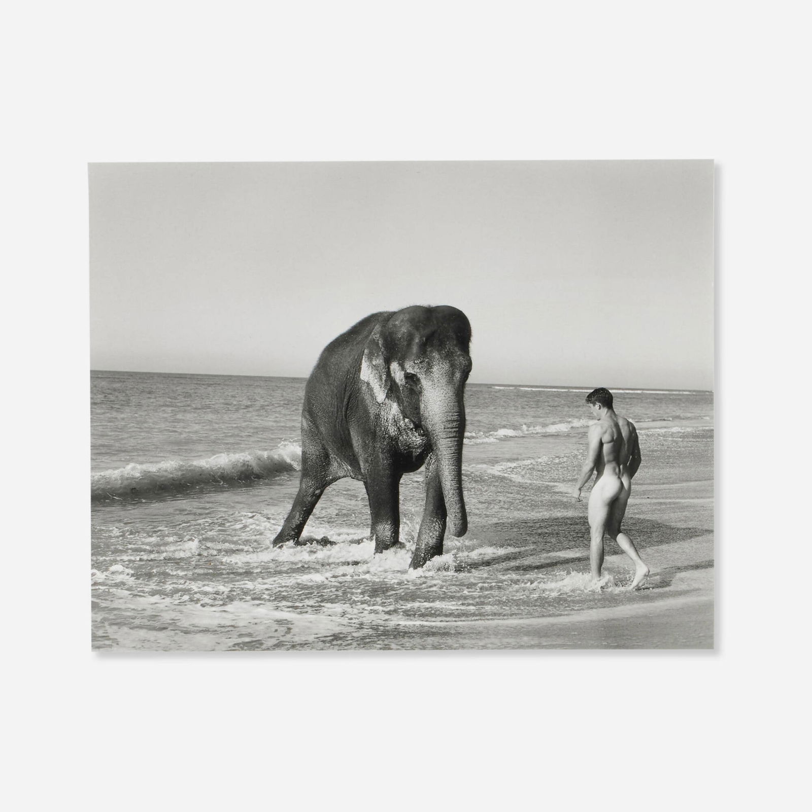 Bruce Weber, Laguna: Bruce Weber Laguna 1998gelatin silver print image: 4.50 h x 5.75 w in (11 x 15 cm) sheet: 5 h x 7 w in (13 x 18 cm) Signed, titled, dated and numbered to verso '19/25 Bruce Weber Laguna 199