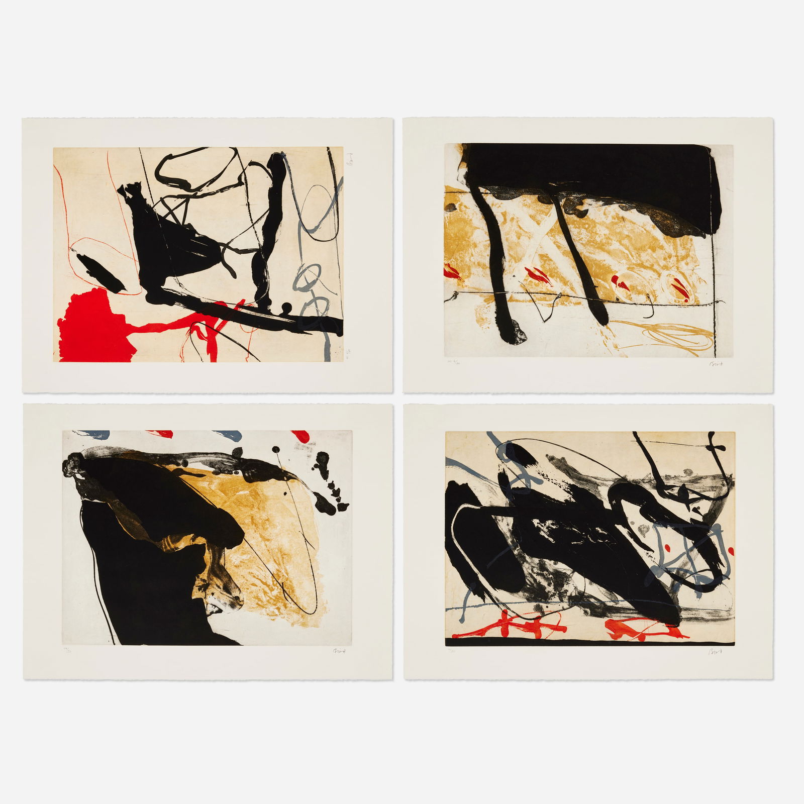 Jim Bird, Coming Back for My Wings; Red Top; Celt; Coach of Black Water (four works from the Linea s (1 of 2)