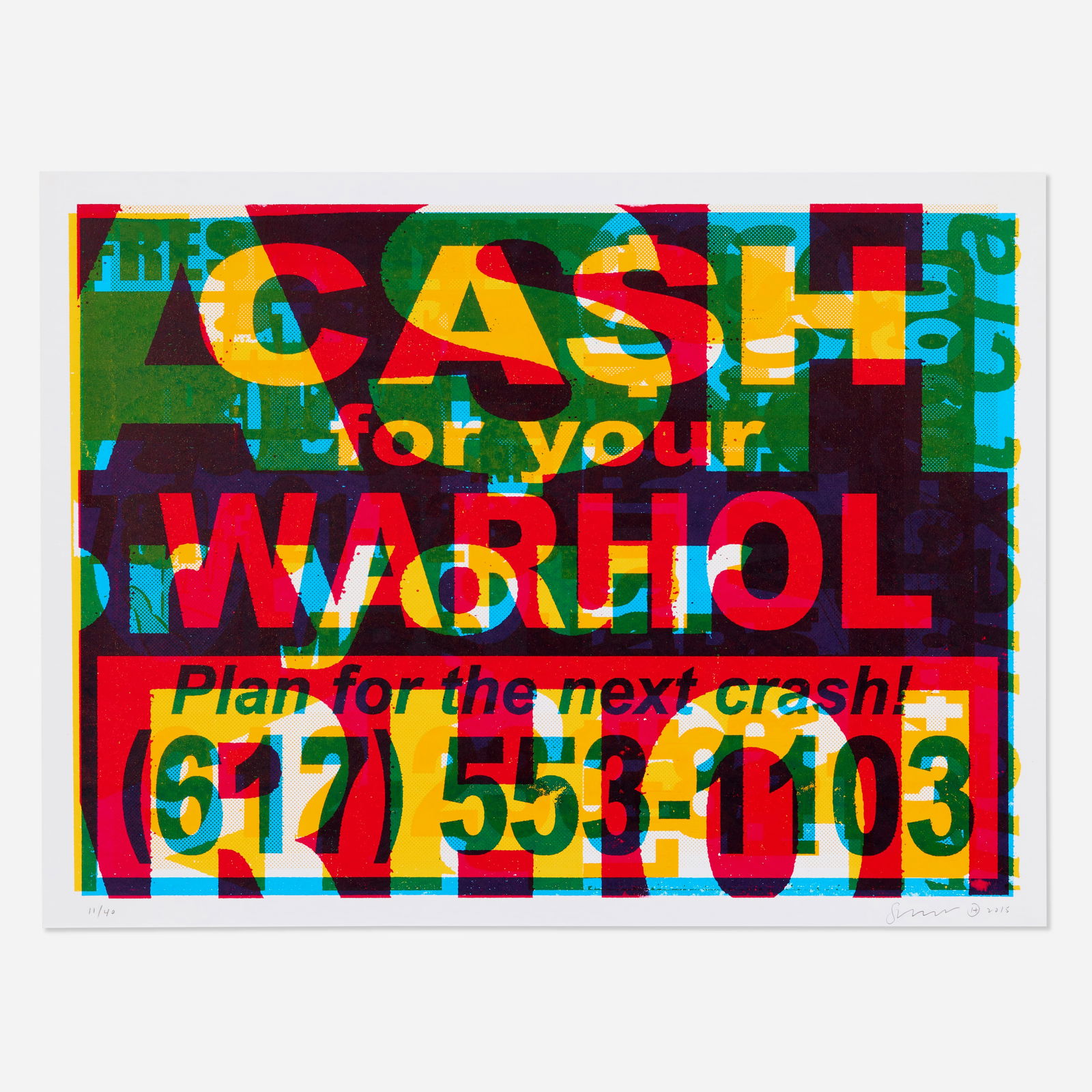 Geoff Hargadon, Cash for Warhol (1 of 2)