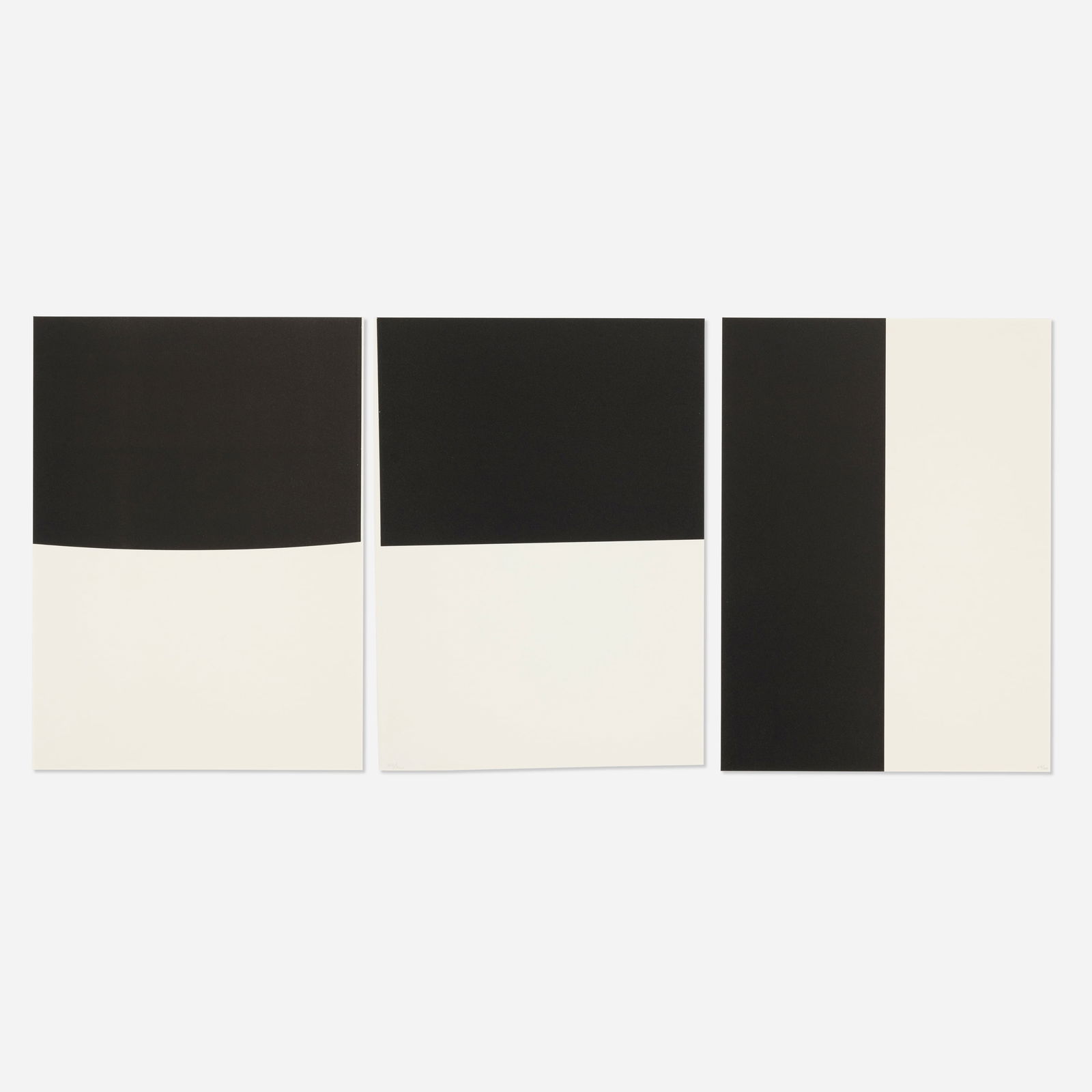 Ellsworth Kelly, Three works from Un coup de dés jamais n'abolira le hasard (by Stéphane M (1 of 3)