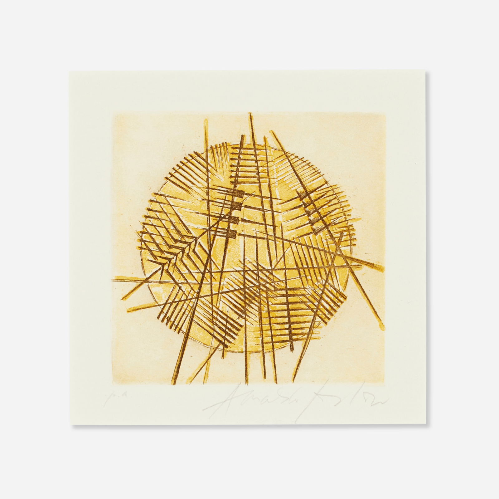 Arnaldo Pomodoro, Untitled (1 of 3)