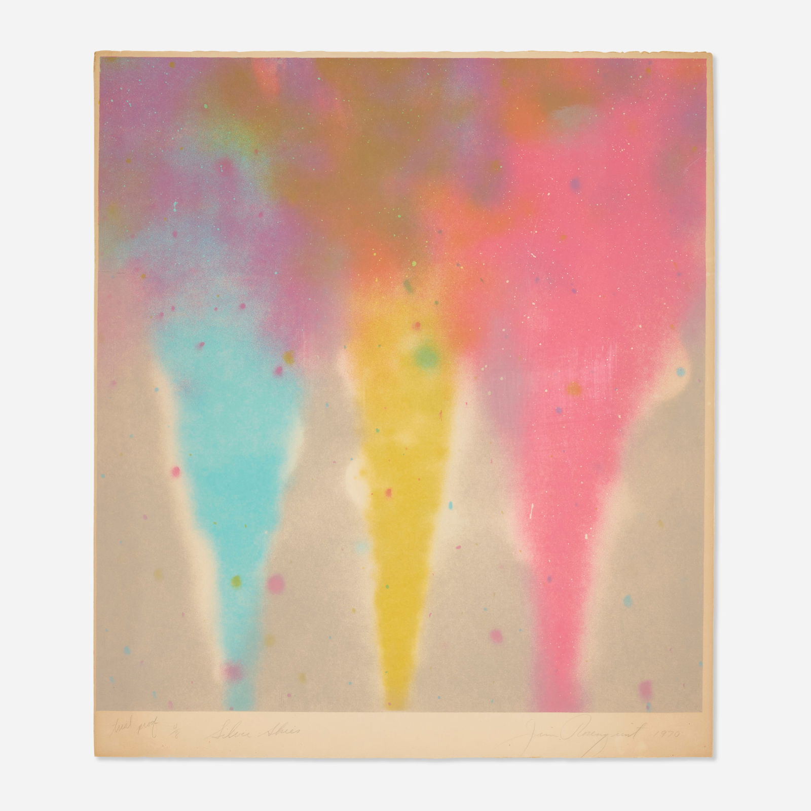 James Rosenquist, Silver Skies (1 of 3)