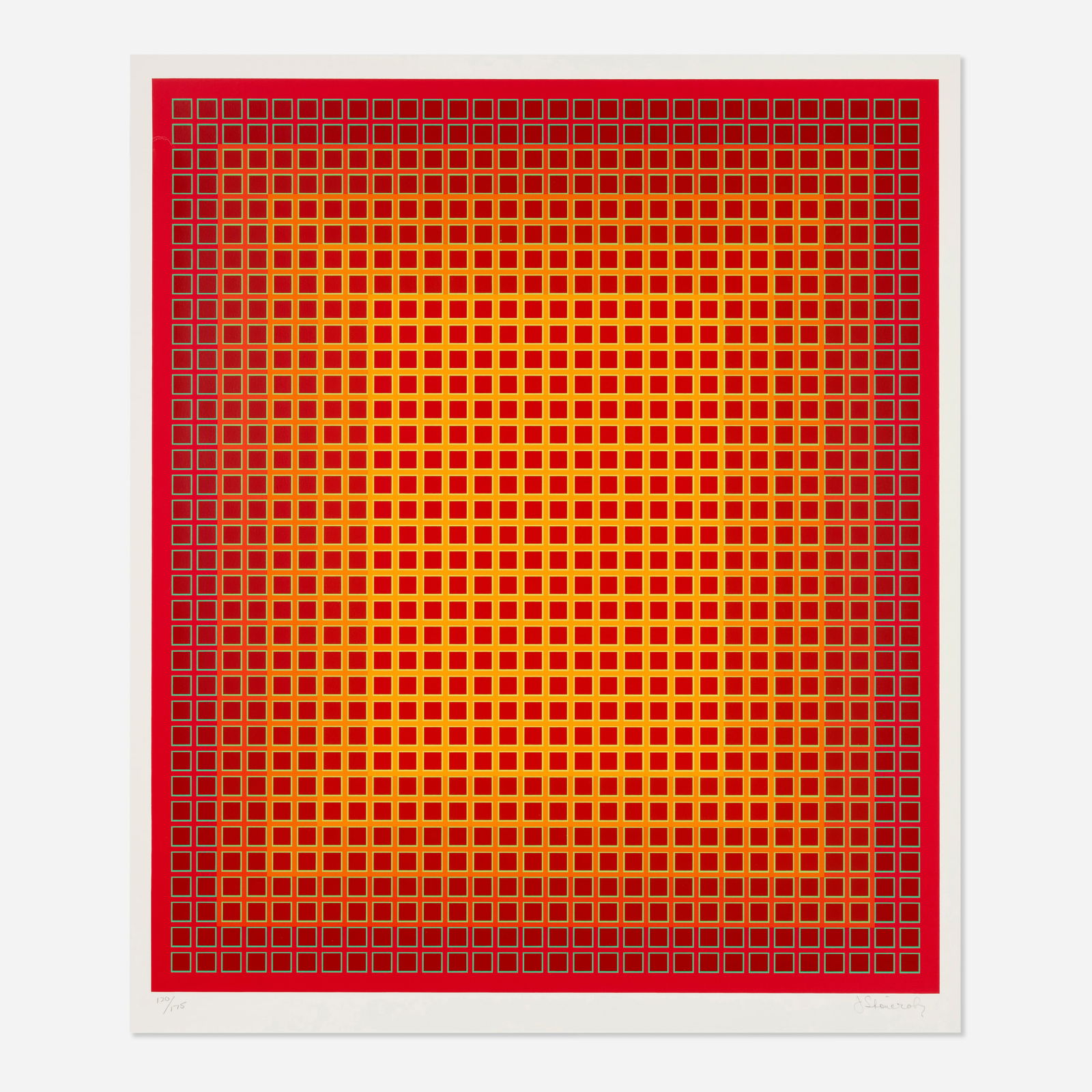 Julian Stanczak, Sequential Chroma (1 of 2)