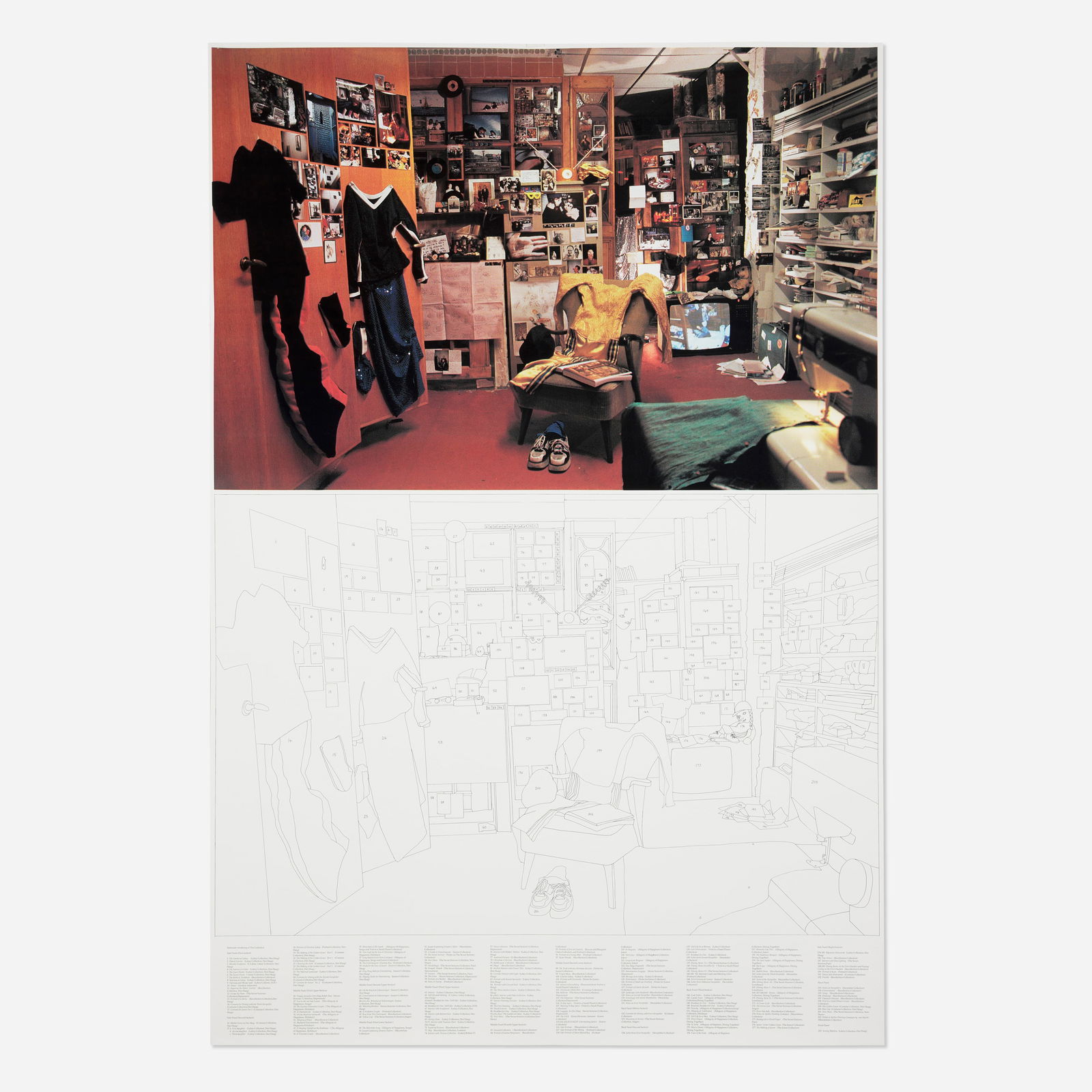 Georgina Starr, The Nine Collections of the Seventh Museum poster: Georgina Starr The Nine Collections of the Seventh Museum poster 1994offset print in colors 69 h × 46.375 w in (175 × 118 cm) This work will ship from Chicago,