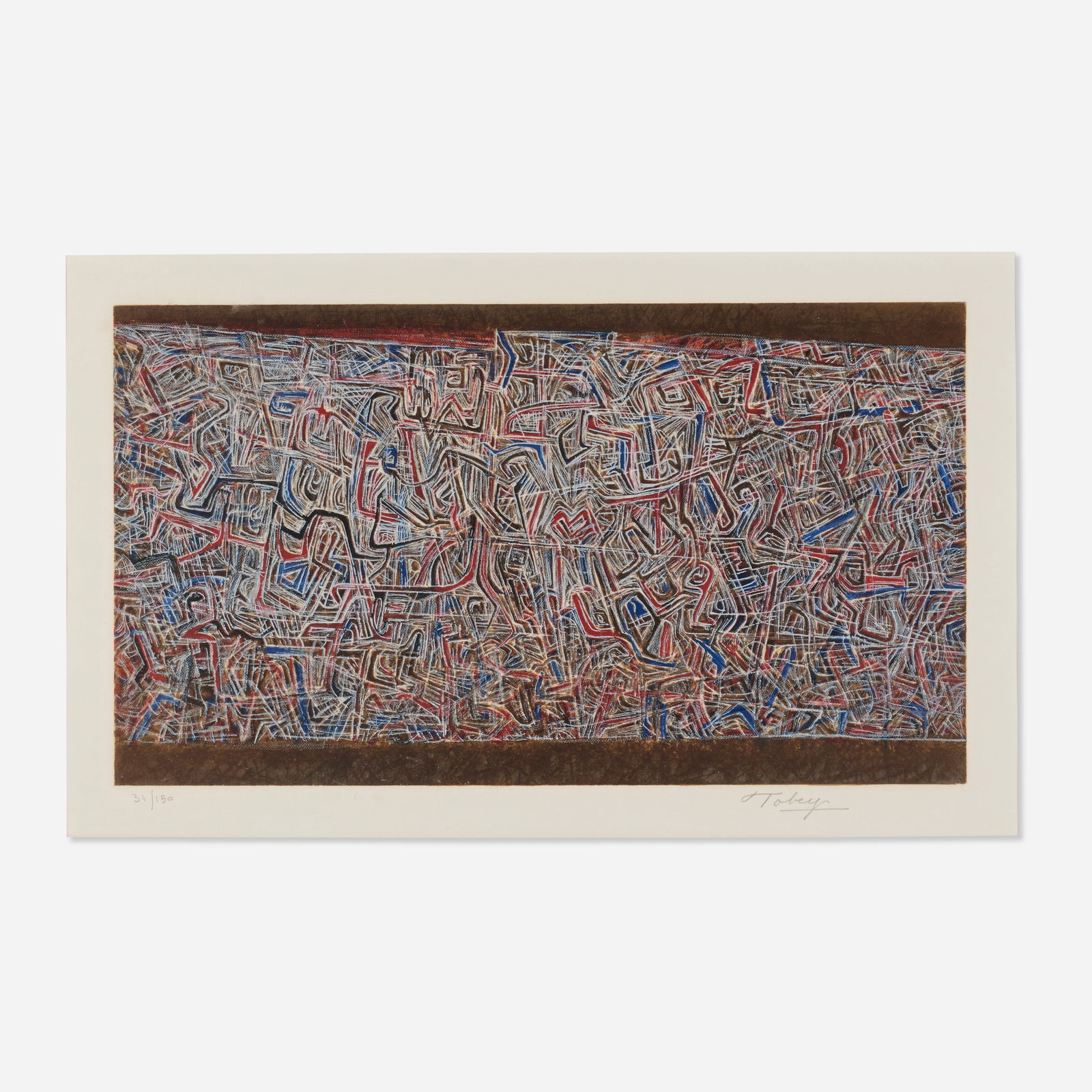 Mark Tobey, The Woven World (1 of 3)