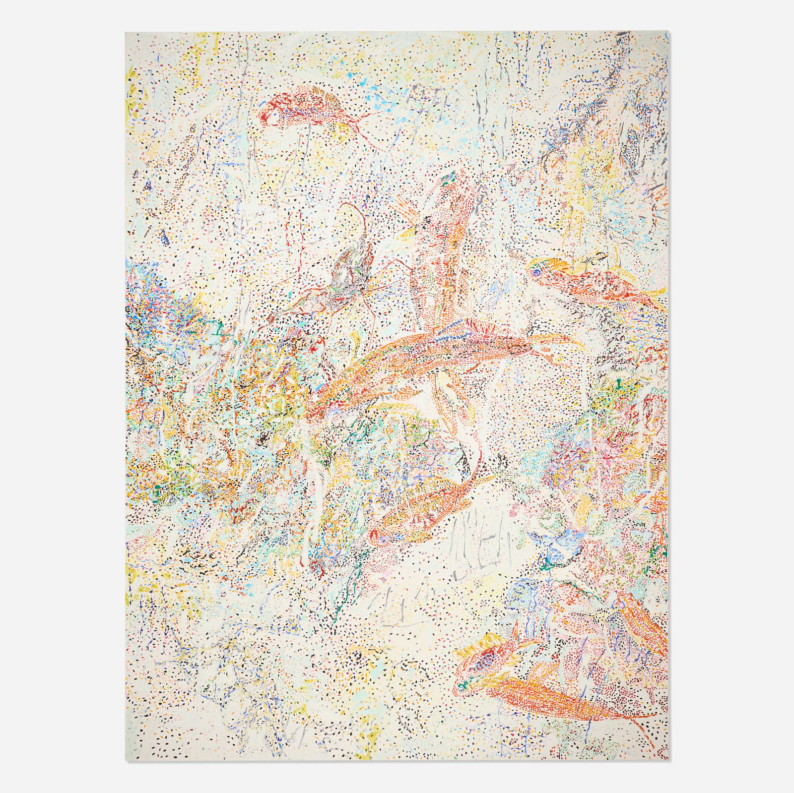 Nancy Graves, #2 Camouflage Series: Nancy Graves #2 Camouflage Series 1971acrylic on canvas 96 h x 72 w in (244 x 183 cm) Signed, titled and dated to verso '#2 Camouflage Series Graves 1971'. Provenance: