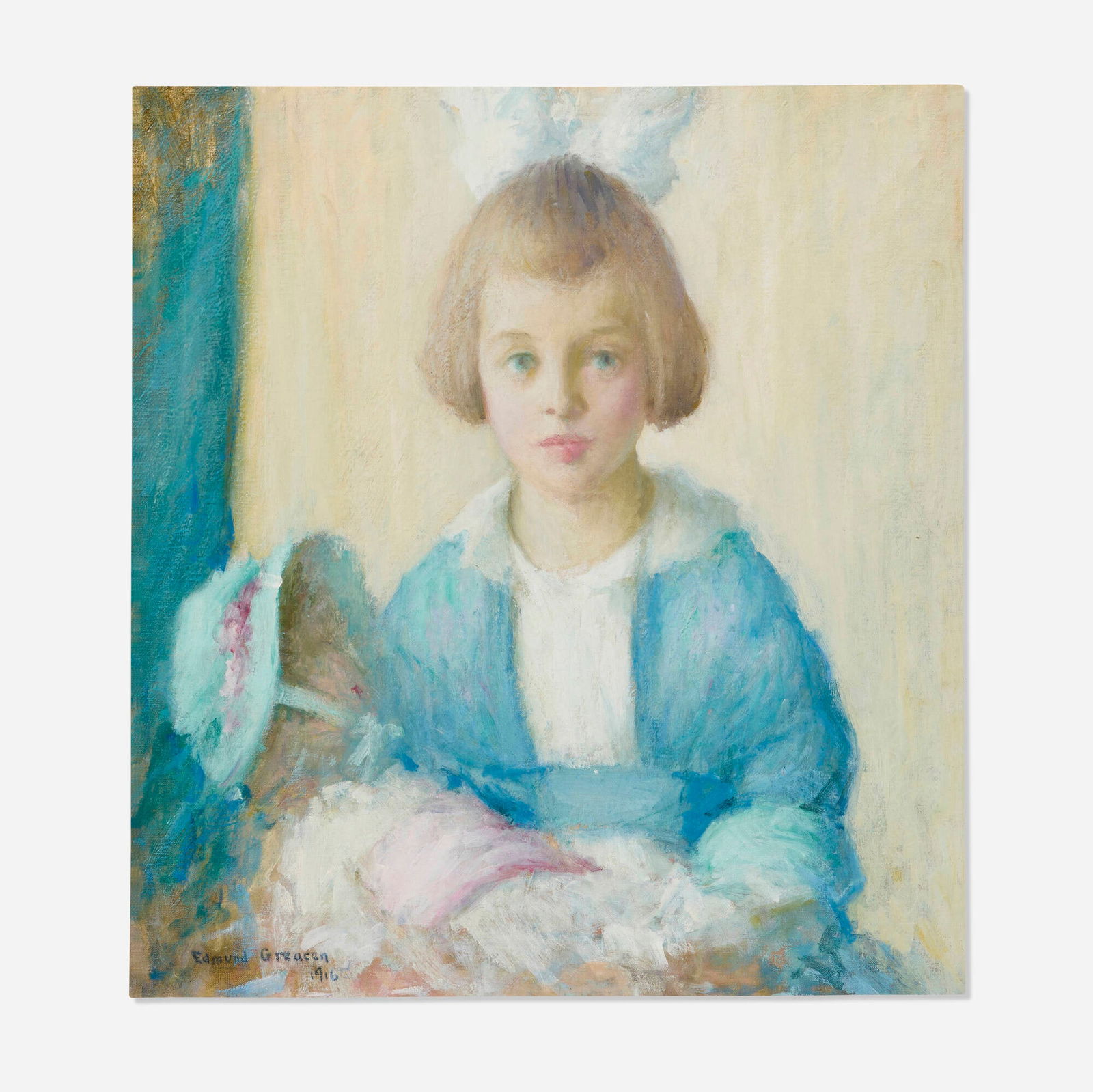 Edmund Greacen, Nan with a Doll (1 of 4)