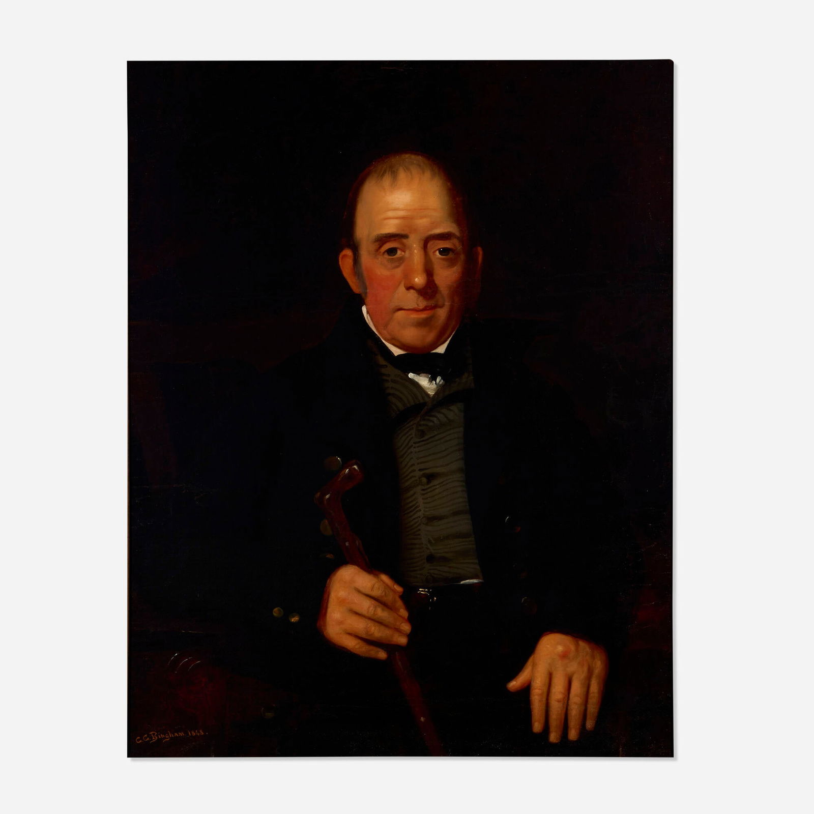 George Caleb Bingham, Man with a Cane (1 of 4)