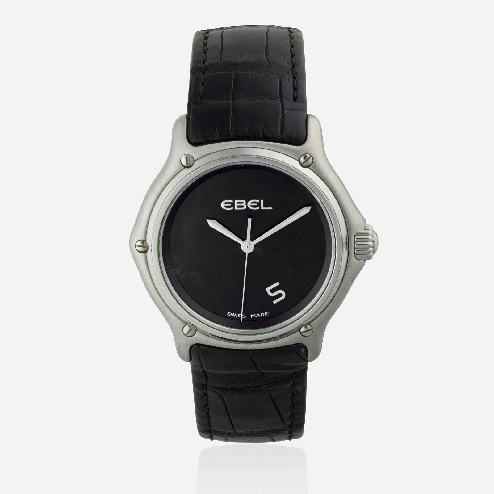 Ebel, '1911 5 O'Clock' stainless steel wristwatch (1 of 3)