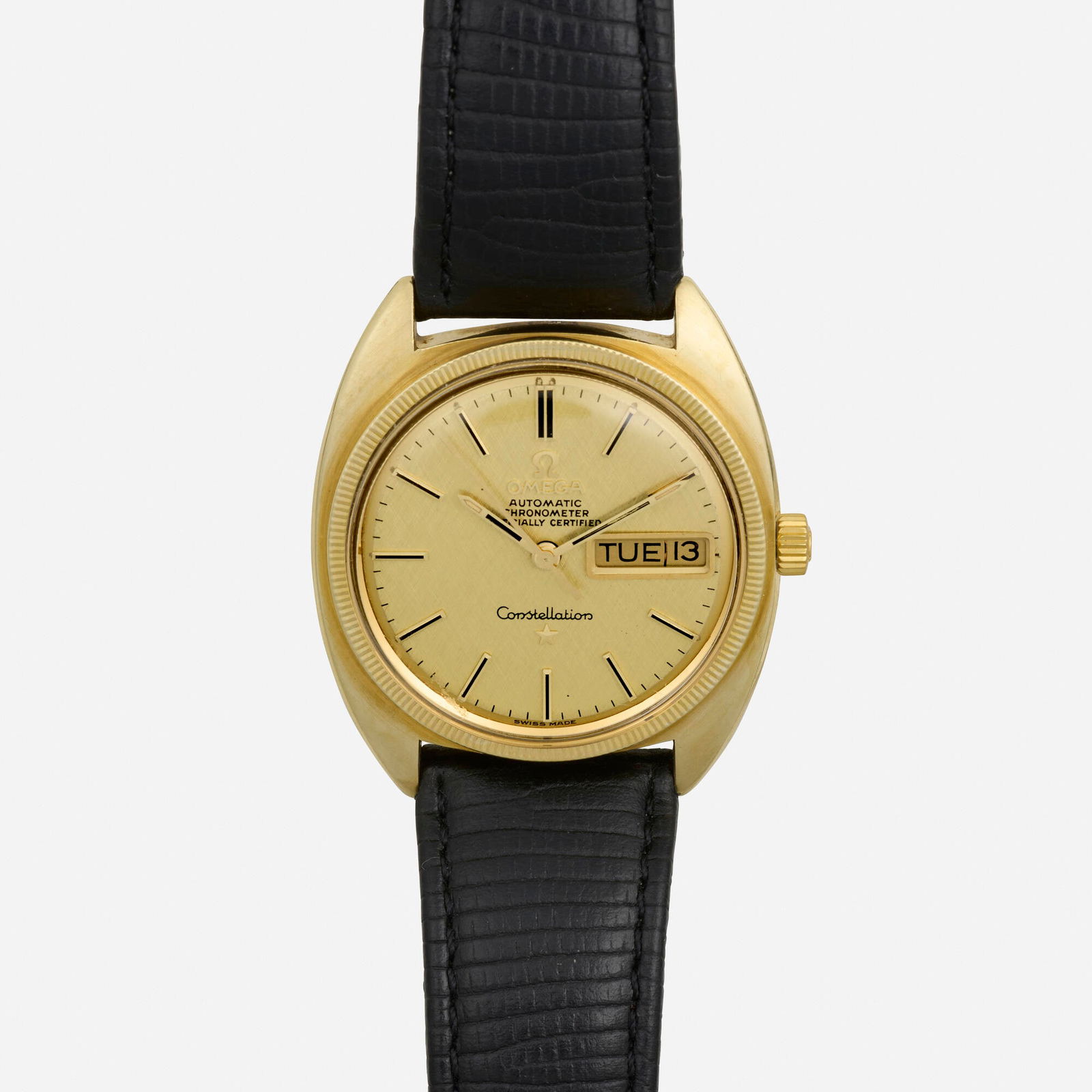 Omega, 'Constellation Day-Date' gold-fill wristwatch, Ref. 168 (1 of 4)