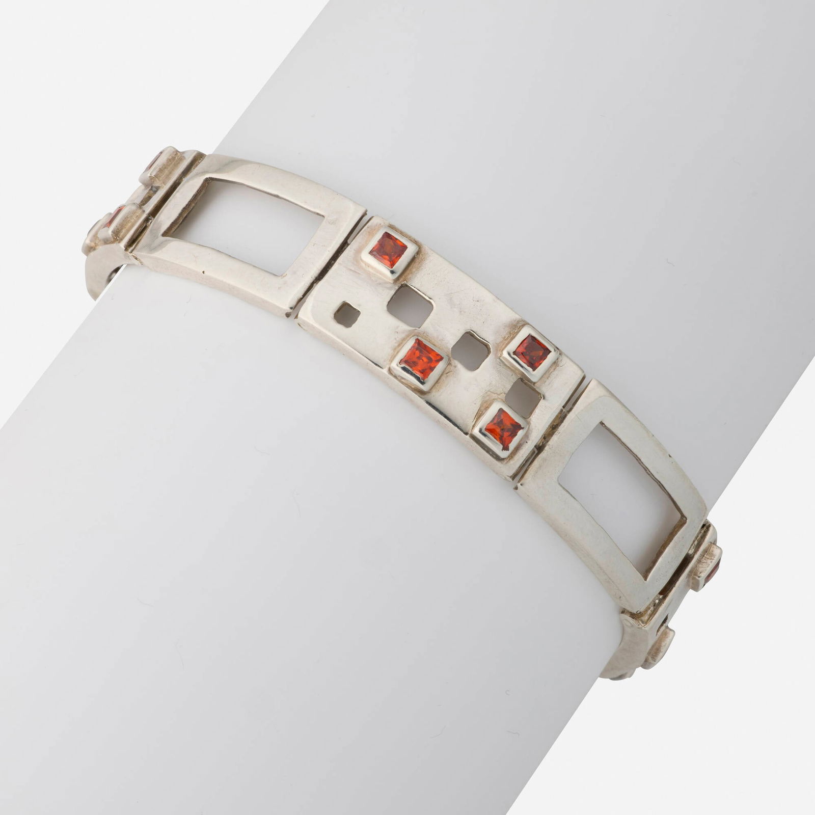 Roberto and Haroldo Burle Marx, Silver and imperial topaz bracelet (1 of 3)