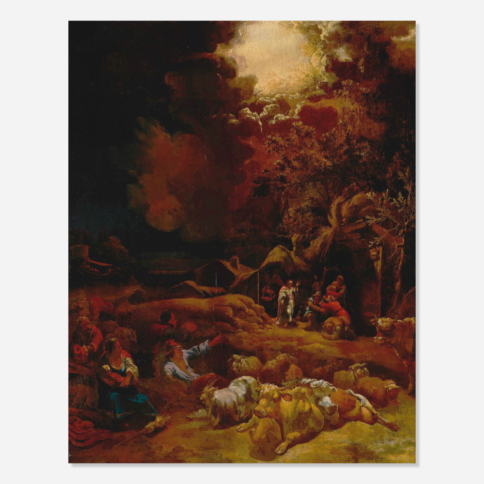 Adam Colonia, The Annunciation to the shepherds (1 of 4)
