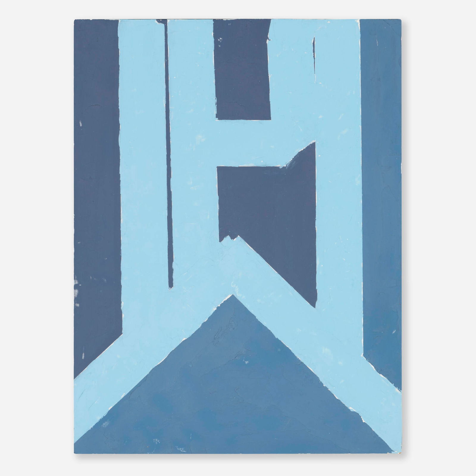 Richard Aldrich, Untitled (P): Richard Aldrich Untitled (P) 2008oil and wax on panel 14 h x 10 w in (36 x 25 cm) Signed, titled and dated to verso 'RA 08 P'. This work will ship from Lambertville, New Je