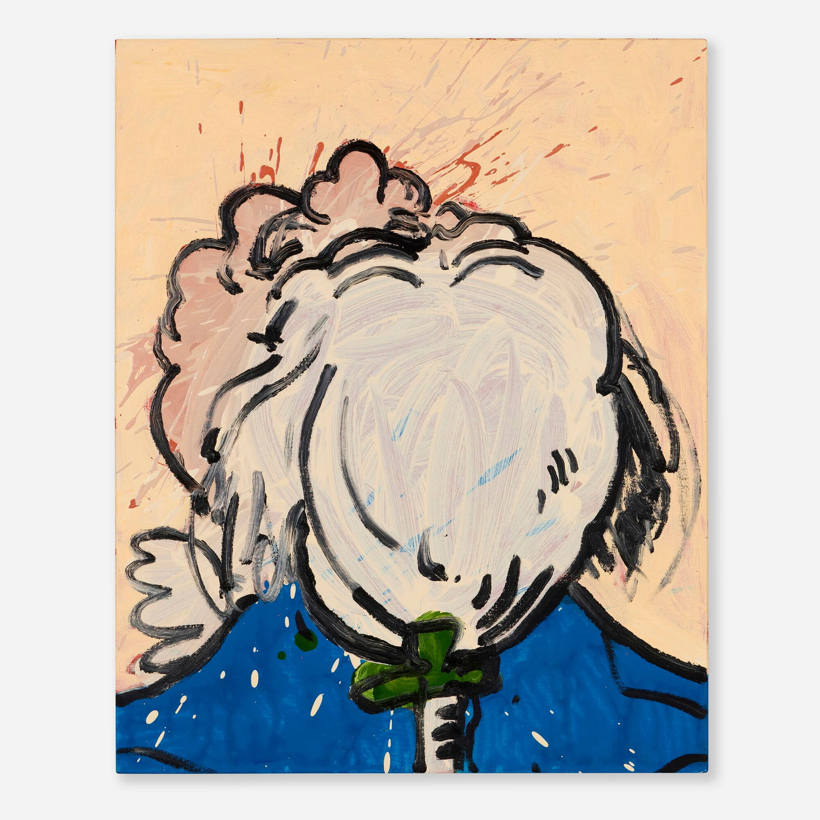 Charlie Billingham, Upper Cut: Charlie Billingham Upper Cut 2015oil on linen 19.625 h x 15.75 w in (50 x 40 cm) Signed, titled and dated to verso 'Charlie Billingham Upper Cut 2015'. This work will ship