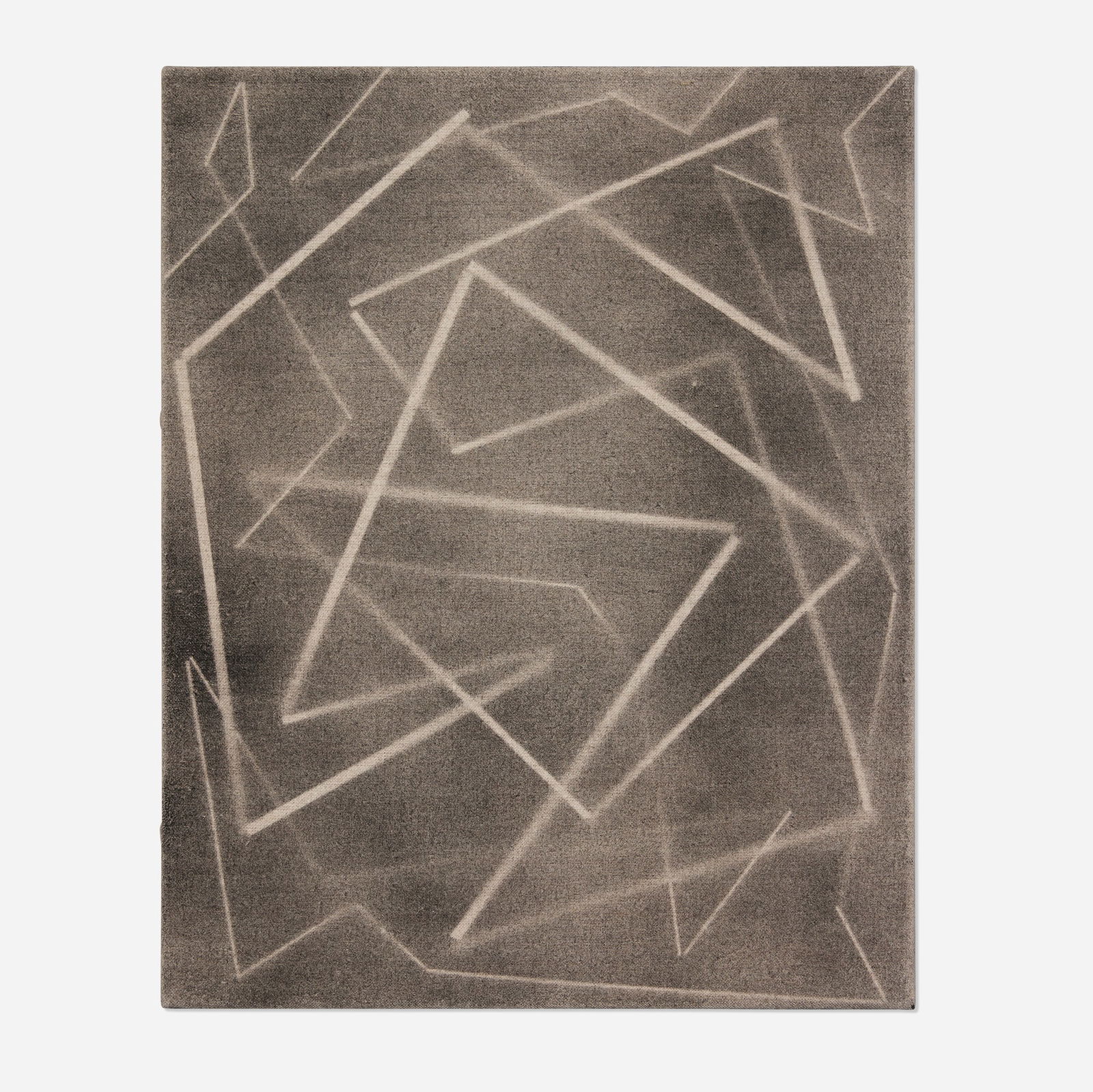 Scott Reeder, Untitled Pasta Painting: Scott Reeder Untitled Pasta Painting 2013oil on canvas 20.125 h x 16 w in (51 x 41 cm) Signed, titled and dated to verso 'Untitled Pasta Painting Scott Reeder 2013'. Provenance: