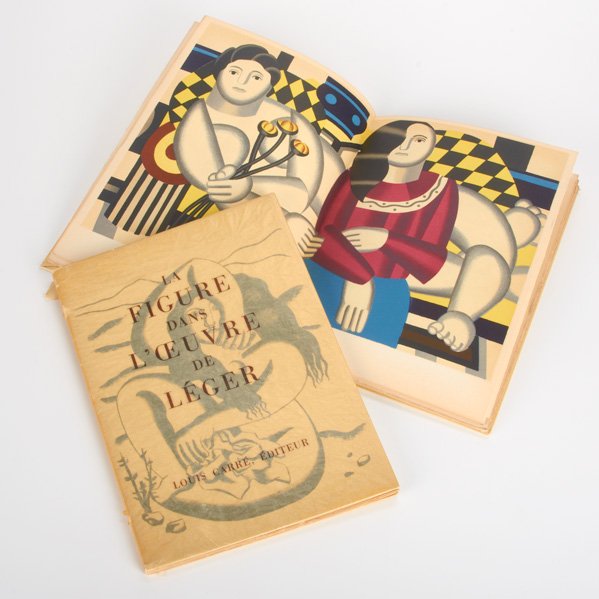 FERNAND LEGER: "La Figure Dans L'Oeuvre De Leger" two volume set, Louis Carre Editor, Paris, 1952