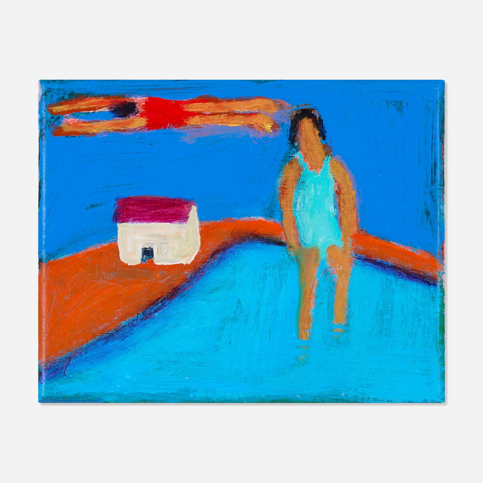 Katherine Bradford, Fly Over Pool House (1 of 4)