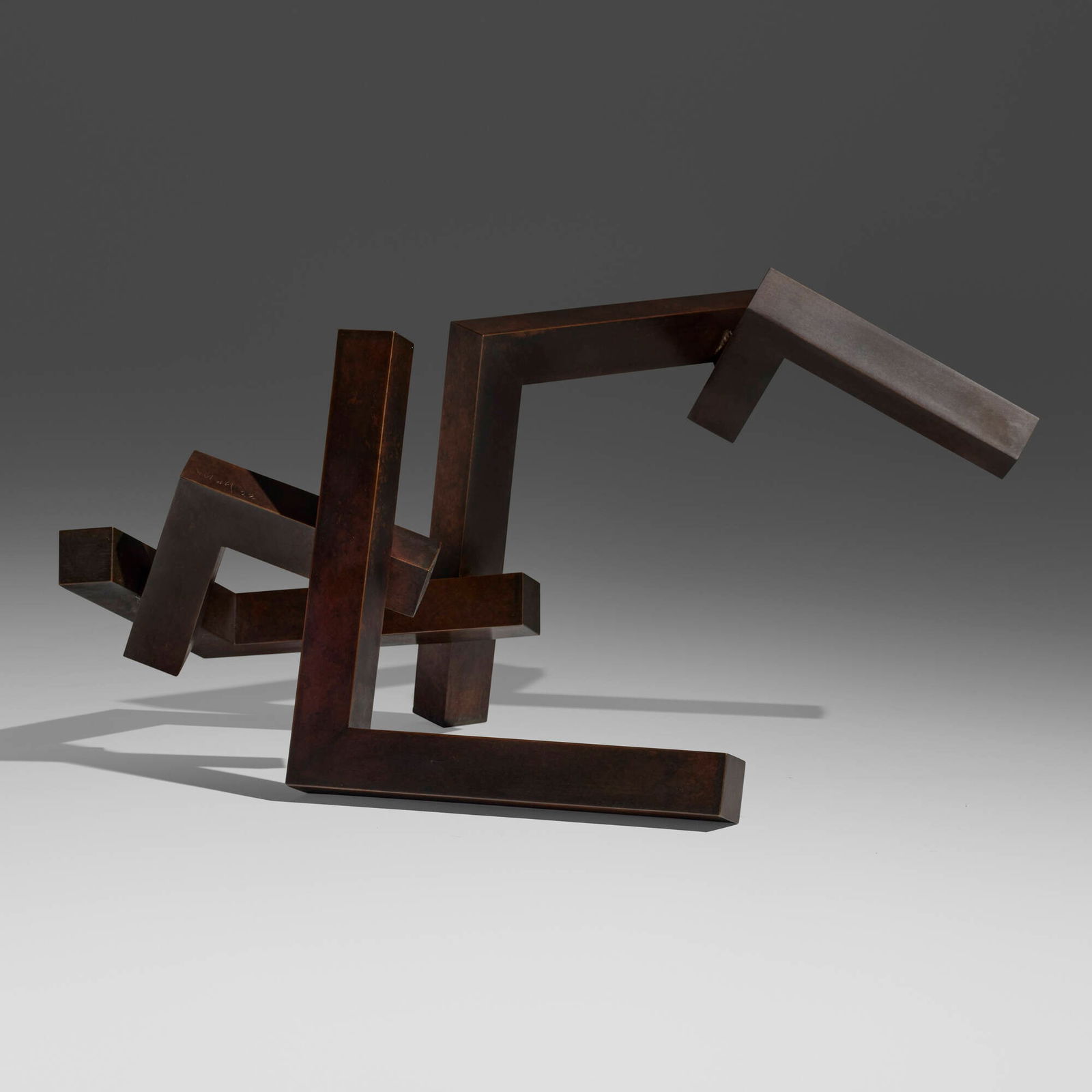 Brian Wall, Swift: Brian Wall Swift 2022bronze 17.5 h x 37 w x 30 d in (44 x 94 x 76 cm) Incised signature and date to upper edge 'Wall 22'. This work will ship from Lambertville, New Jersey.