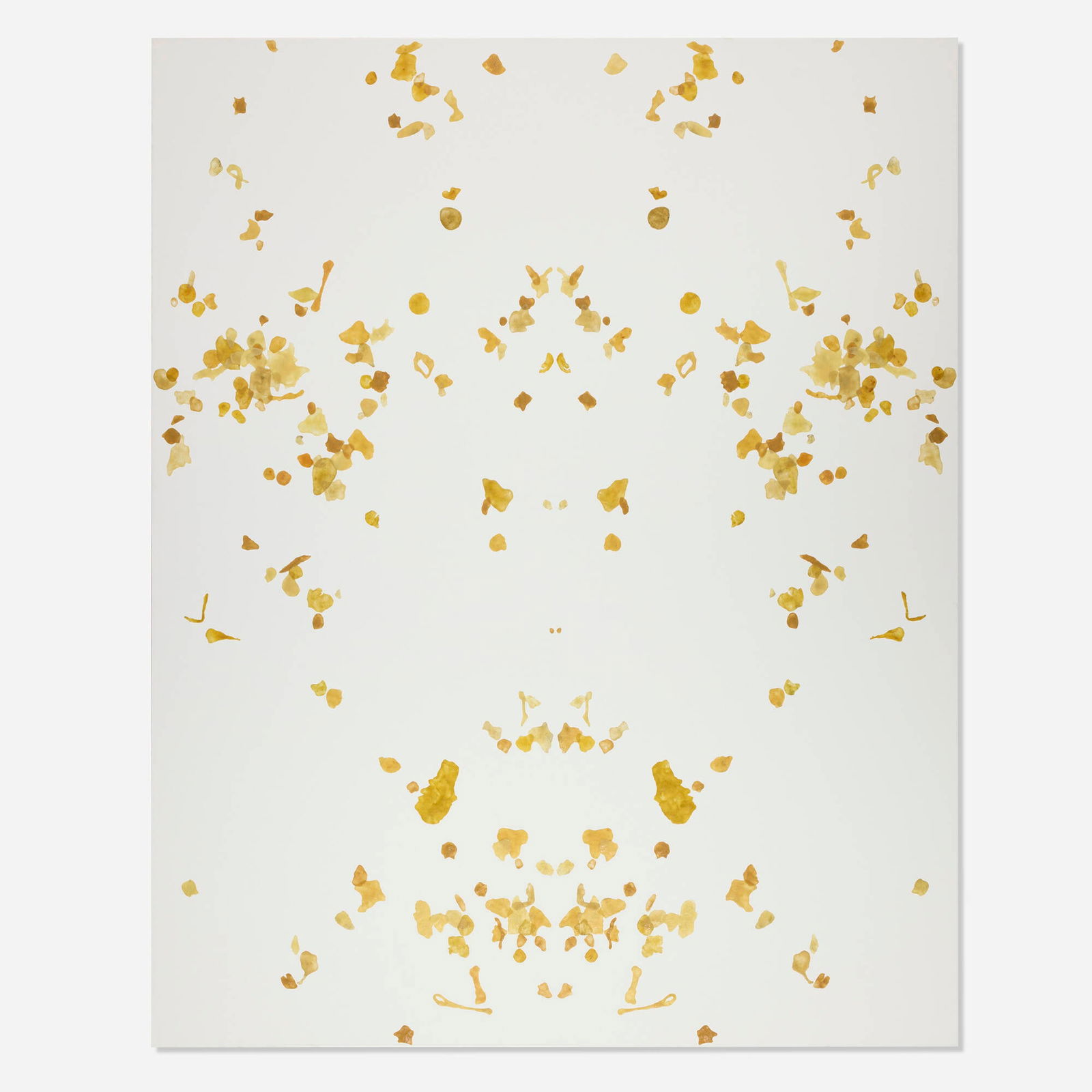 Adam McEwen, Baden-Baden: Adam McEwen Baden-Baden 2010acrylic and chewing gum on canvas 65 h x 52 w in (165 x 132 cm) Provenance: Nicole Klagsbrun, New York | Mitchell-Innes & Nash, New York | Private