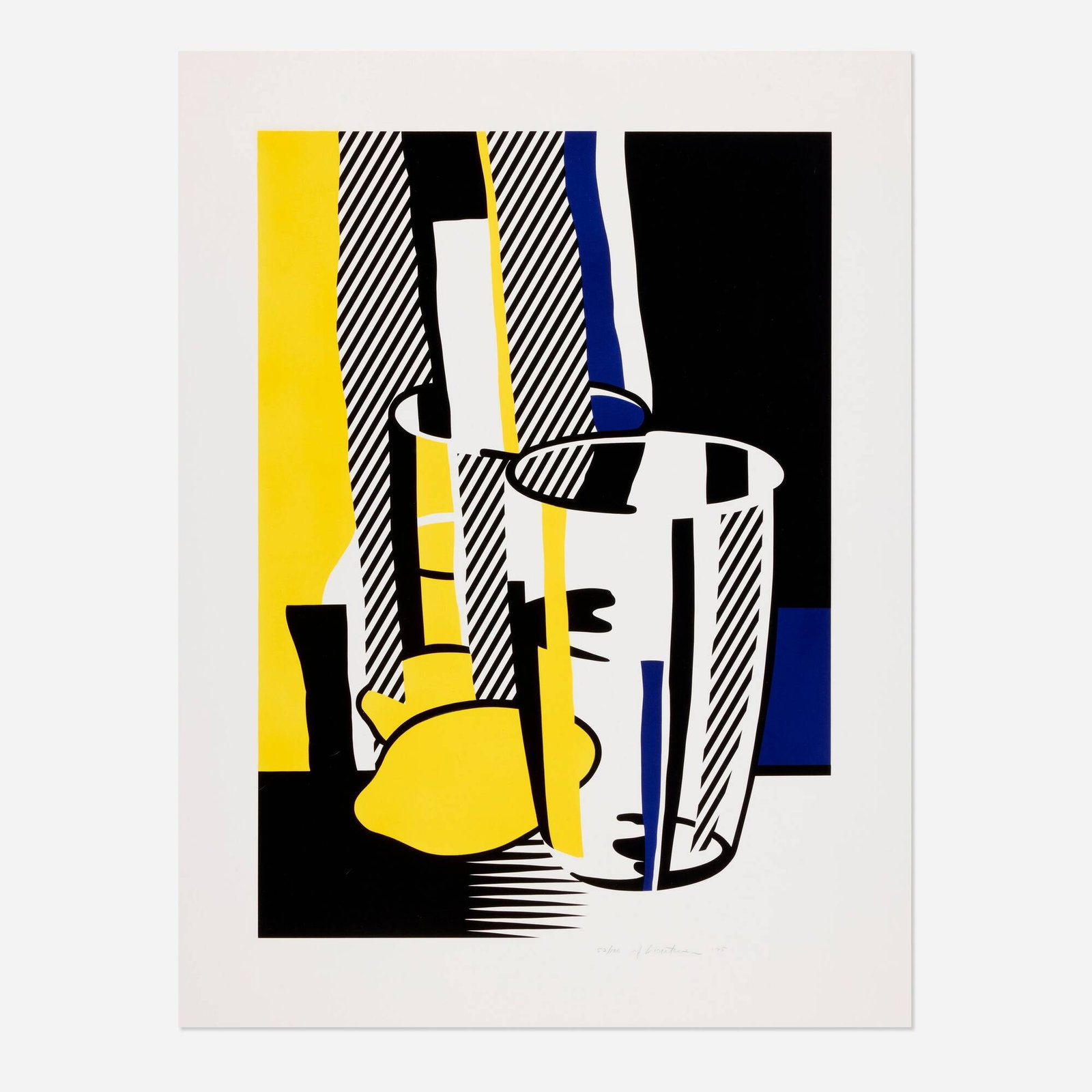 Roy Lichtenstein, Before the Mirror (from the Mirrors of the Mind portfolio) (1 of 3)