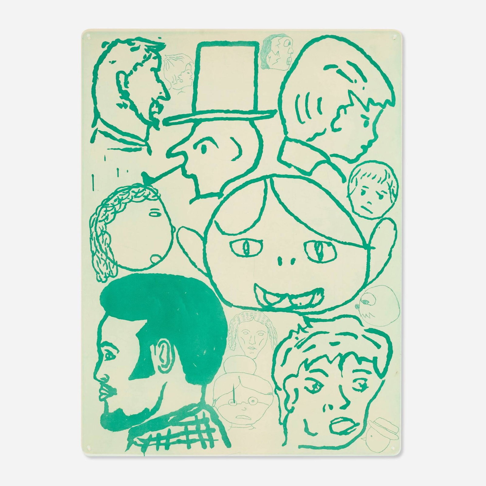 Donald Baechler, Crowd (1 of 4)