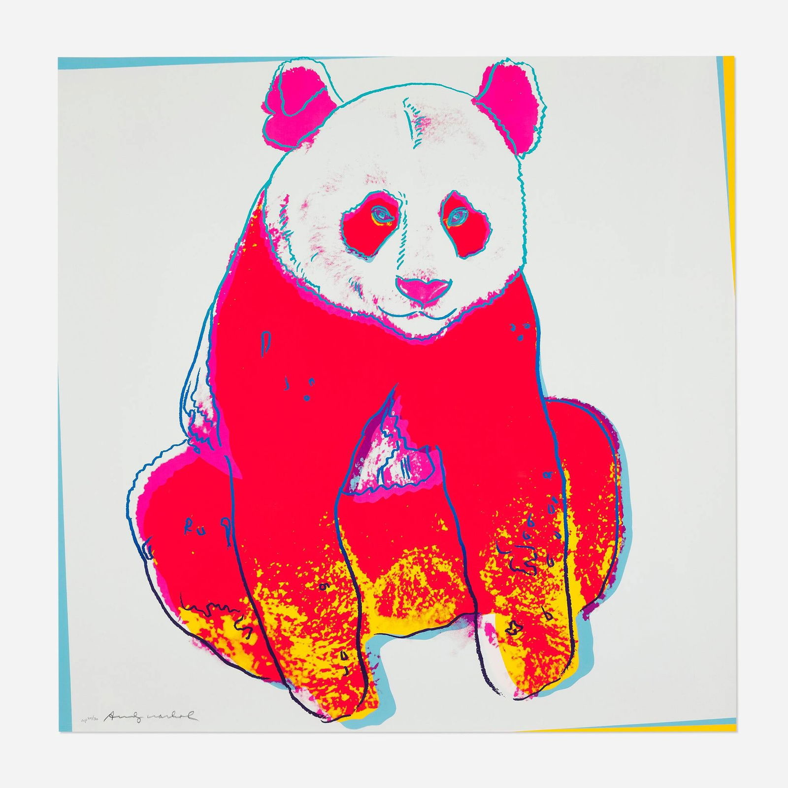Andy Warhol, Giant Panda (from the Endangered Species series) (1 of 4)