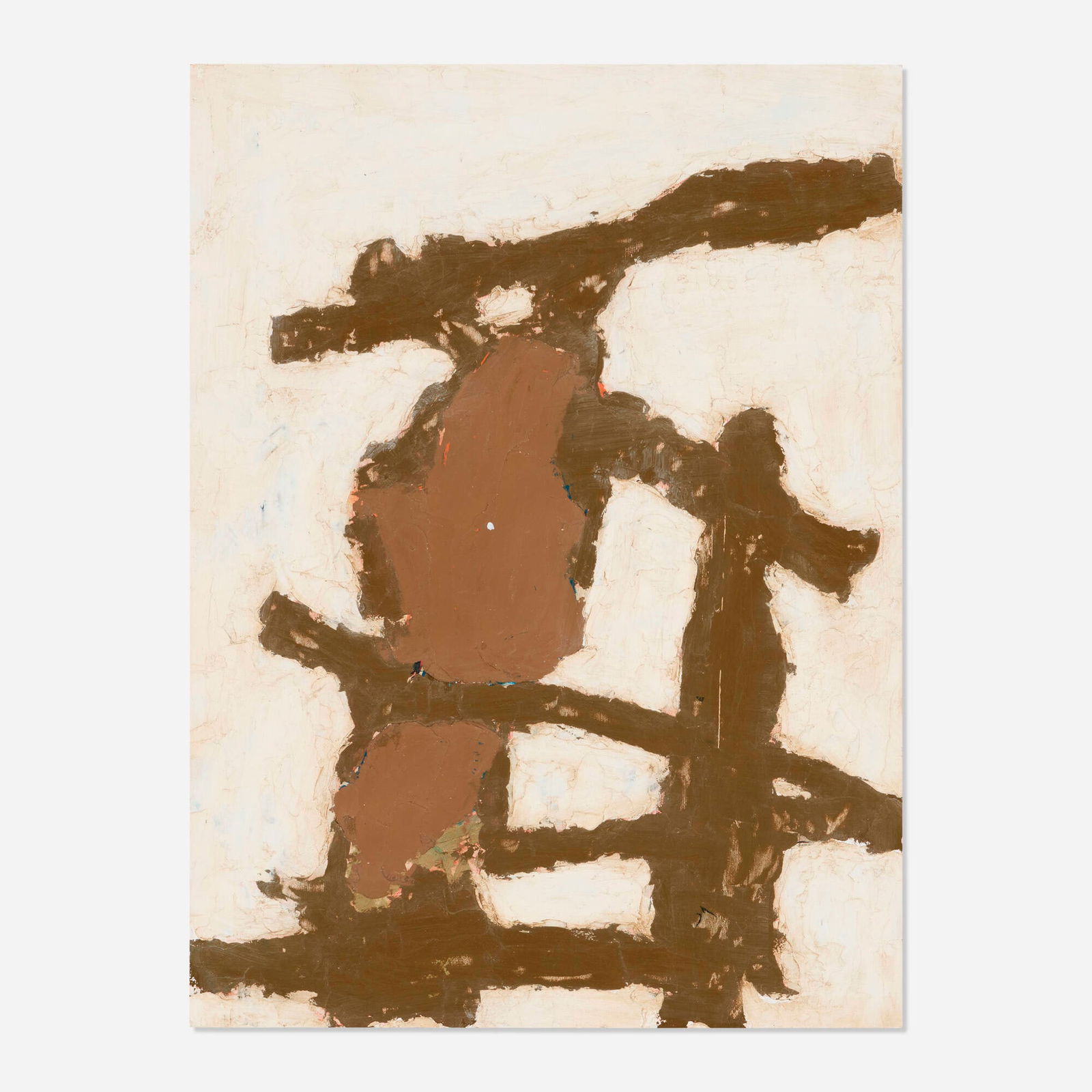 Richard Aldrich, Untitled (Dragon #2): Richard Aldrich Untitled (Dragon #2) 2008-09oil and wax on panel 19.25 h x 14.375 w in (49 x 37 cm) Signed and dated to verso 'RA 08/09'. Provenance: Mitchell-Innes & N