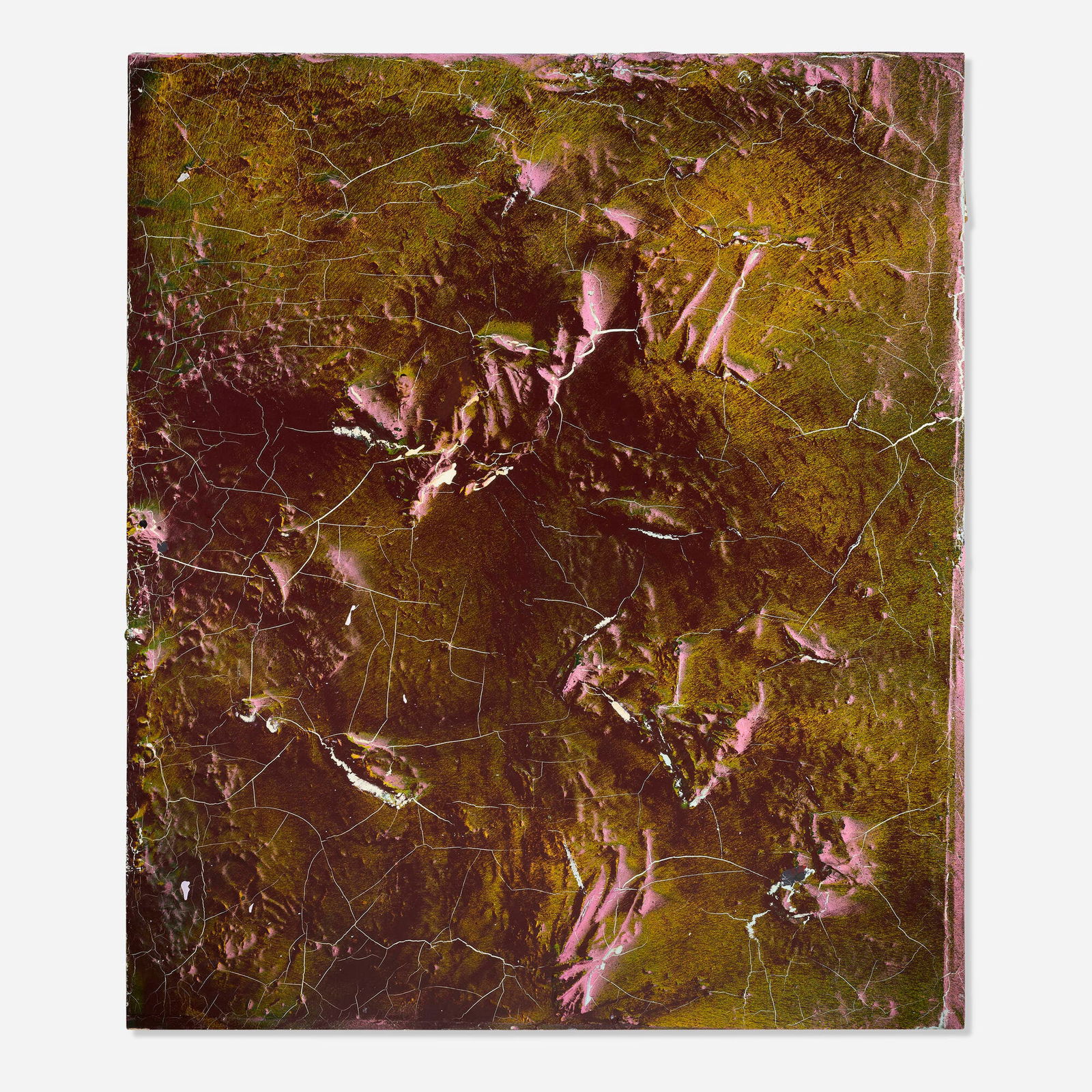 Ryan Sullivan, Untitled: Ryan Sullivan Untitled 2012oil, latex, polyurethane and enamel on canvas stretched over wood 84 h x 72.25 w in (213 x 184 cm) Provenance: Maccarone, New York | Xavier Hufkens,