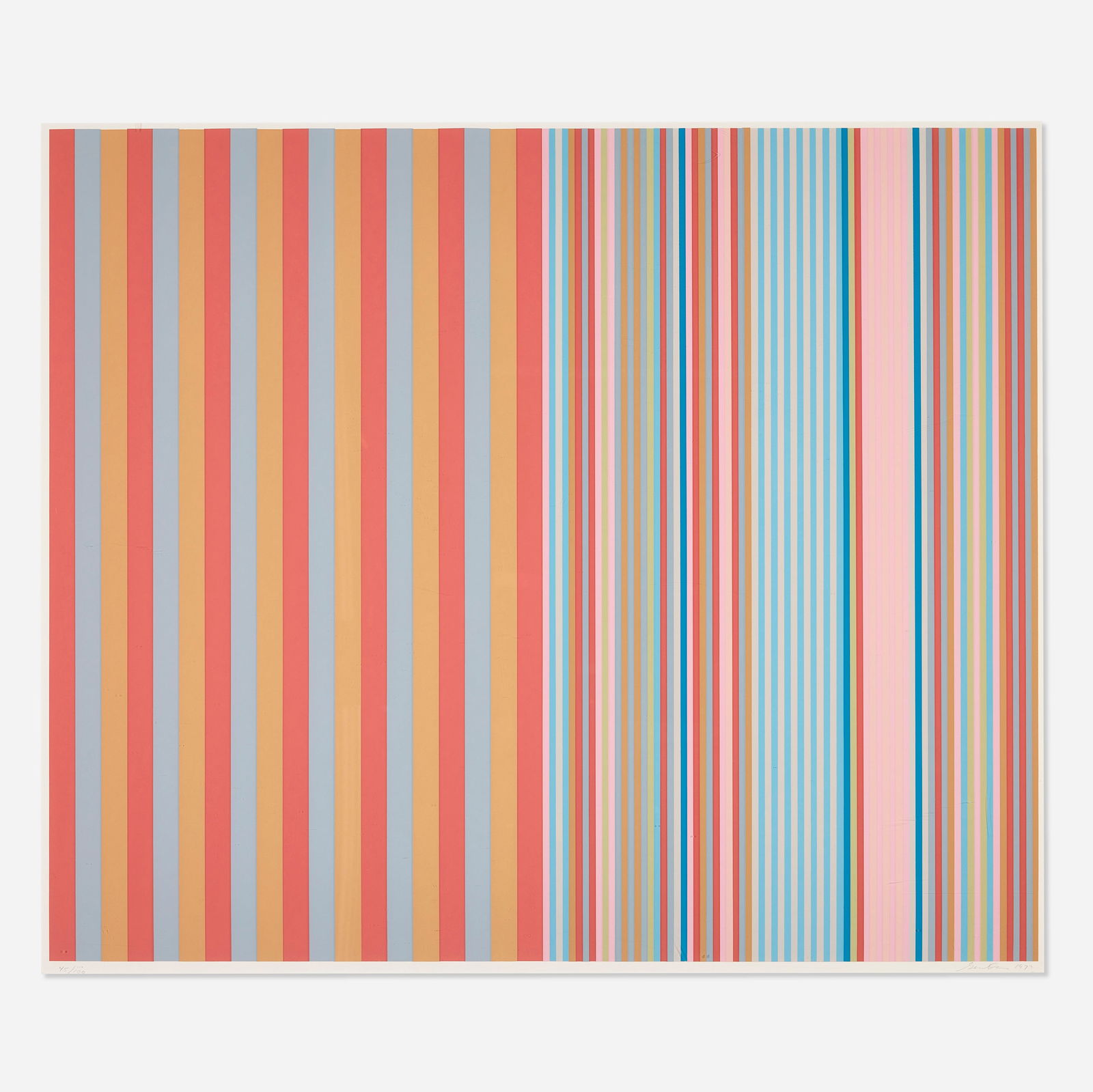 Gene Davis, Royal Canoe (1 of 2)