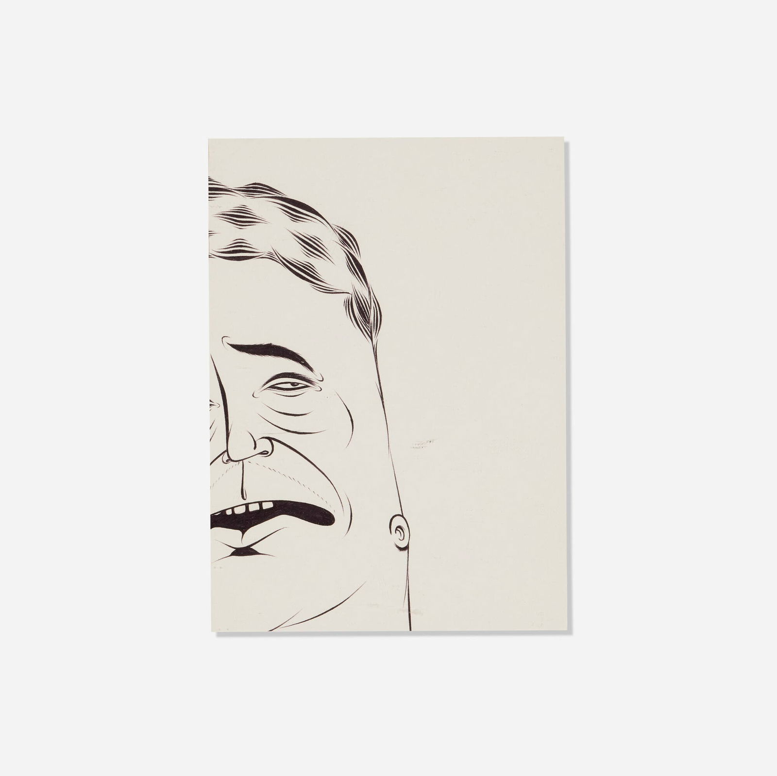 Barry McGee, Untitled: Barry McGee Untitled ink on paper sight: 7.5 h x 5.5 w in (19 x 14 cm) This work will ship from Lambertville, New Jersey.