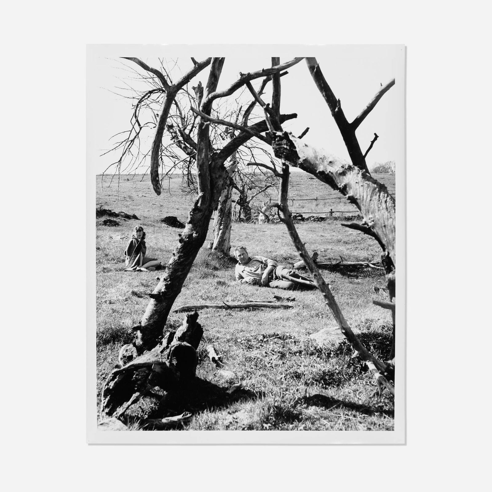 Herbert Matter, Louisa and Alexander Calder, Roxbury, Conn.: Herbert Matter Louisa and Alexander Calder, Roxbury, Conn. 1940gelatin silver print image: 18.5 h x 14.75 w in (47 x 37 cm) sheet: 19.875 h x 16 w in (50 x 41 cm) This work wil