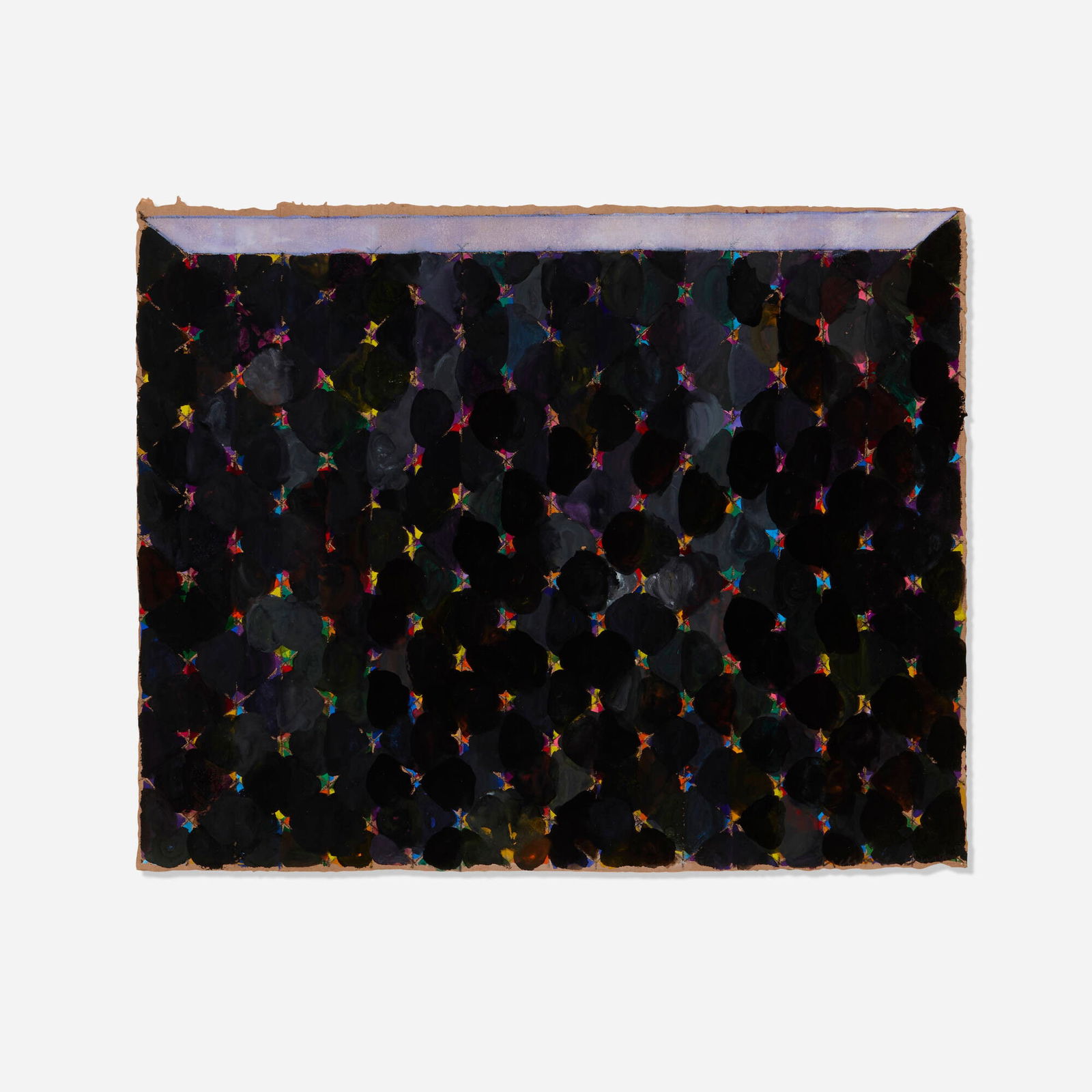 Richmond Burton, Untitled: Richmond Burton Untitled gouache on paper 18 h x 22.25 w in (46 x 57 cm) Signed to lower right 'Richmond Burton'. This work will ship from Lambertville, New Jersey.