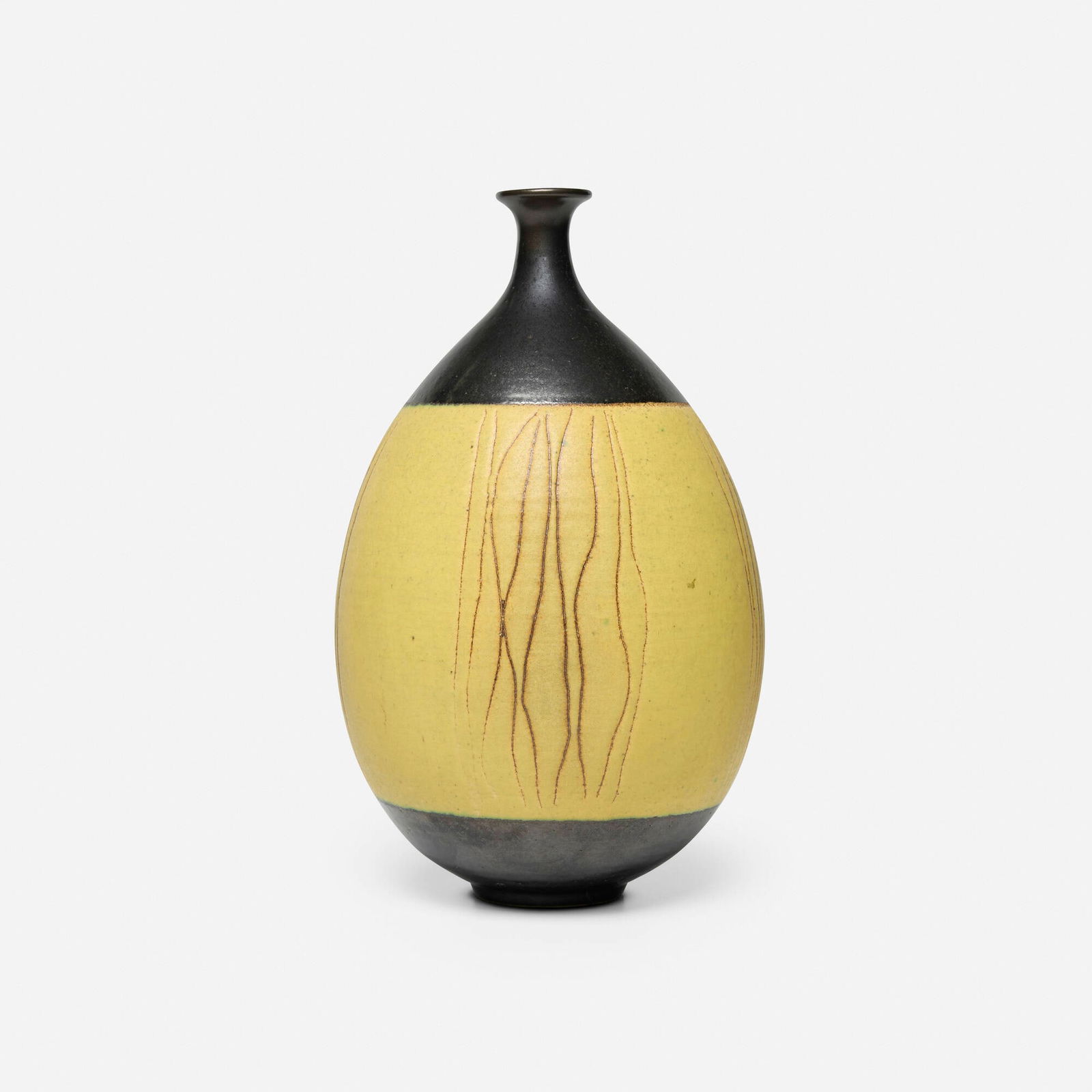 Antonio Prieto, Vase: Antonio Prieto Vase c. 1960glazed stoneware 11.25 h x 6.75 dia in (29 x 17 cm) Glazed signature to underside 'Prieto'. This work will ship from Chicago, Illinois.