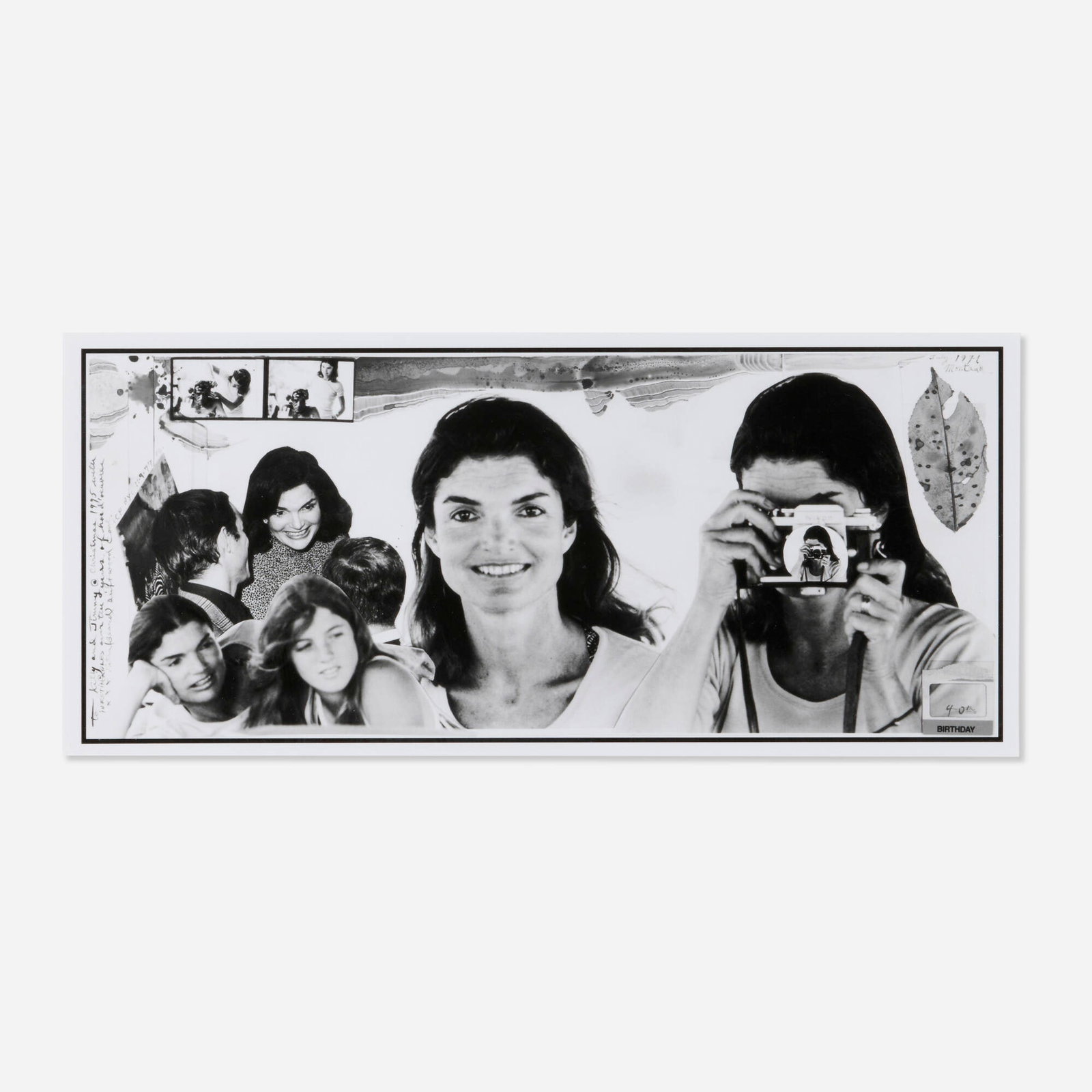 Peter Beard, Untitled (To Kitty and Jimmy @ Christmas): Peter Beard Untitled (To Kitty and Jimmy @ Christmas) 1995digital inkjet print image: 5.375 h x 12.5 w in (14 x 32 cm) sheet: 8.25 h x 14.875 w in (21 x 38 cm) This work will s