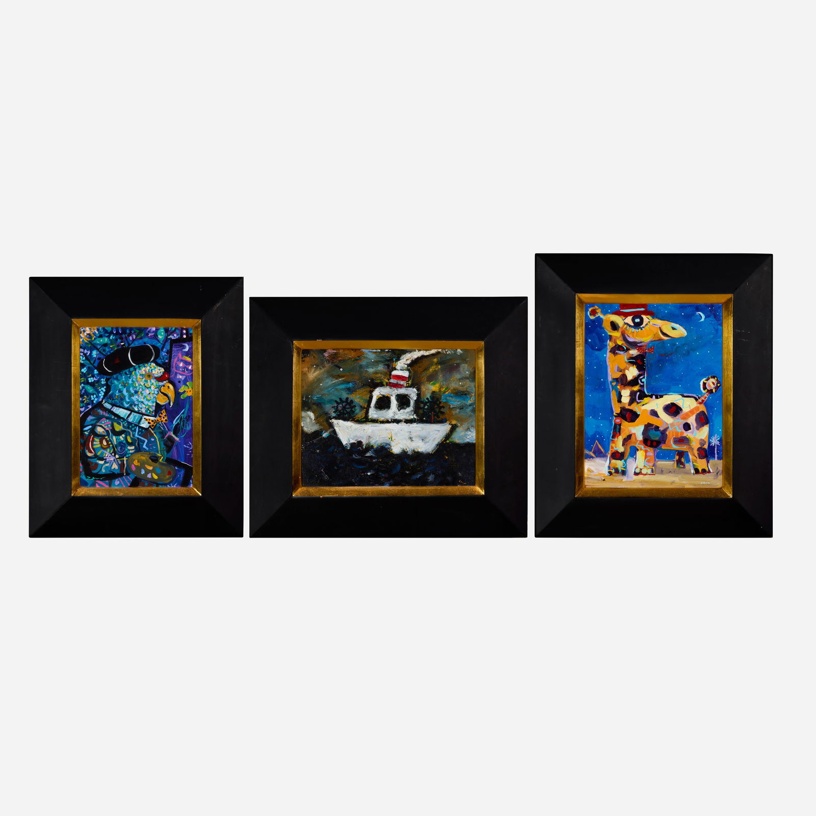 Jorge Zeno, Untitled (three works) (1 of 2)