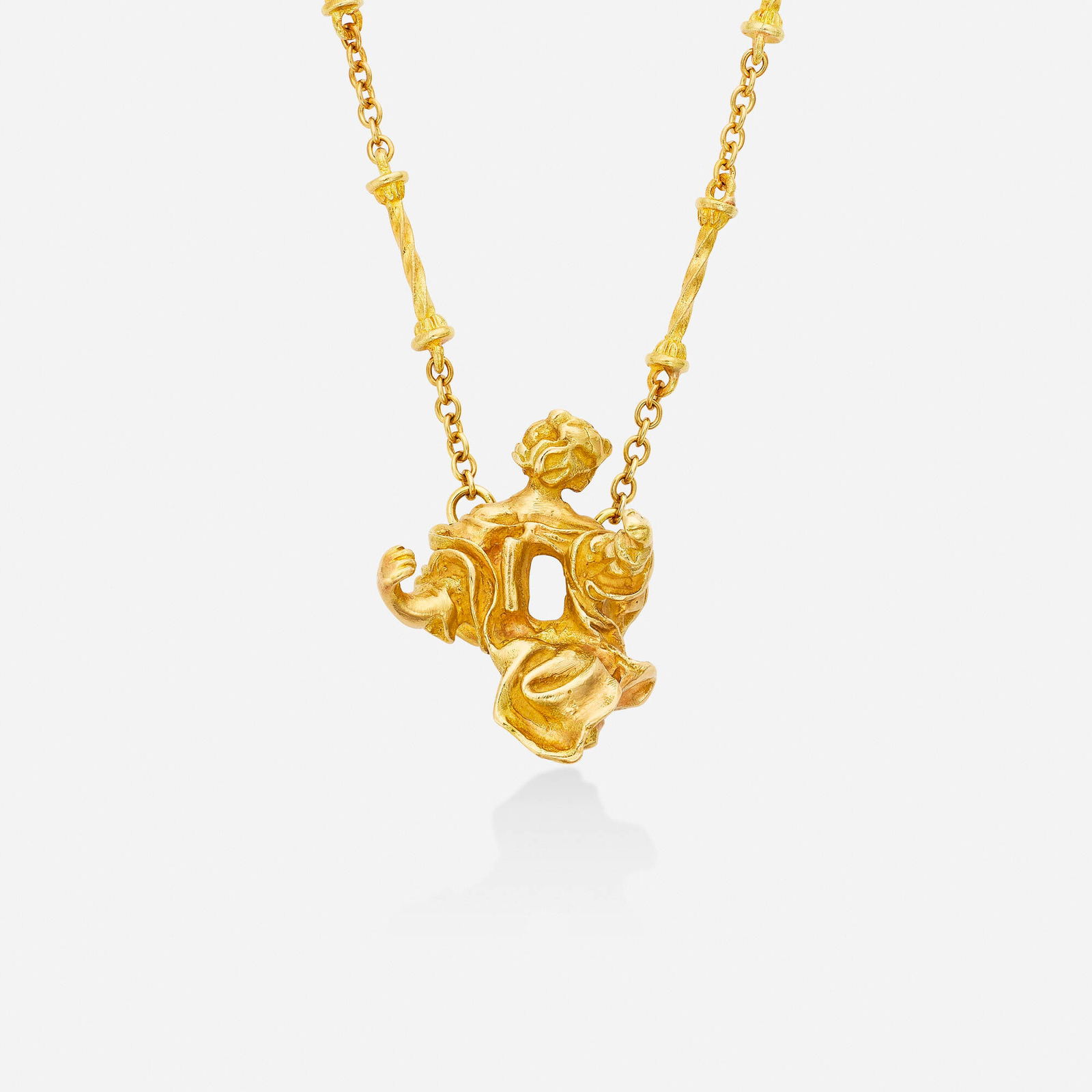 Salvador Dali, 'Madonna De Port Lligat' gold necklace (1 of 4)