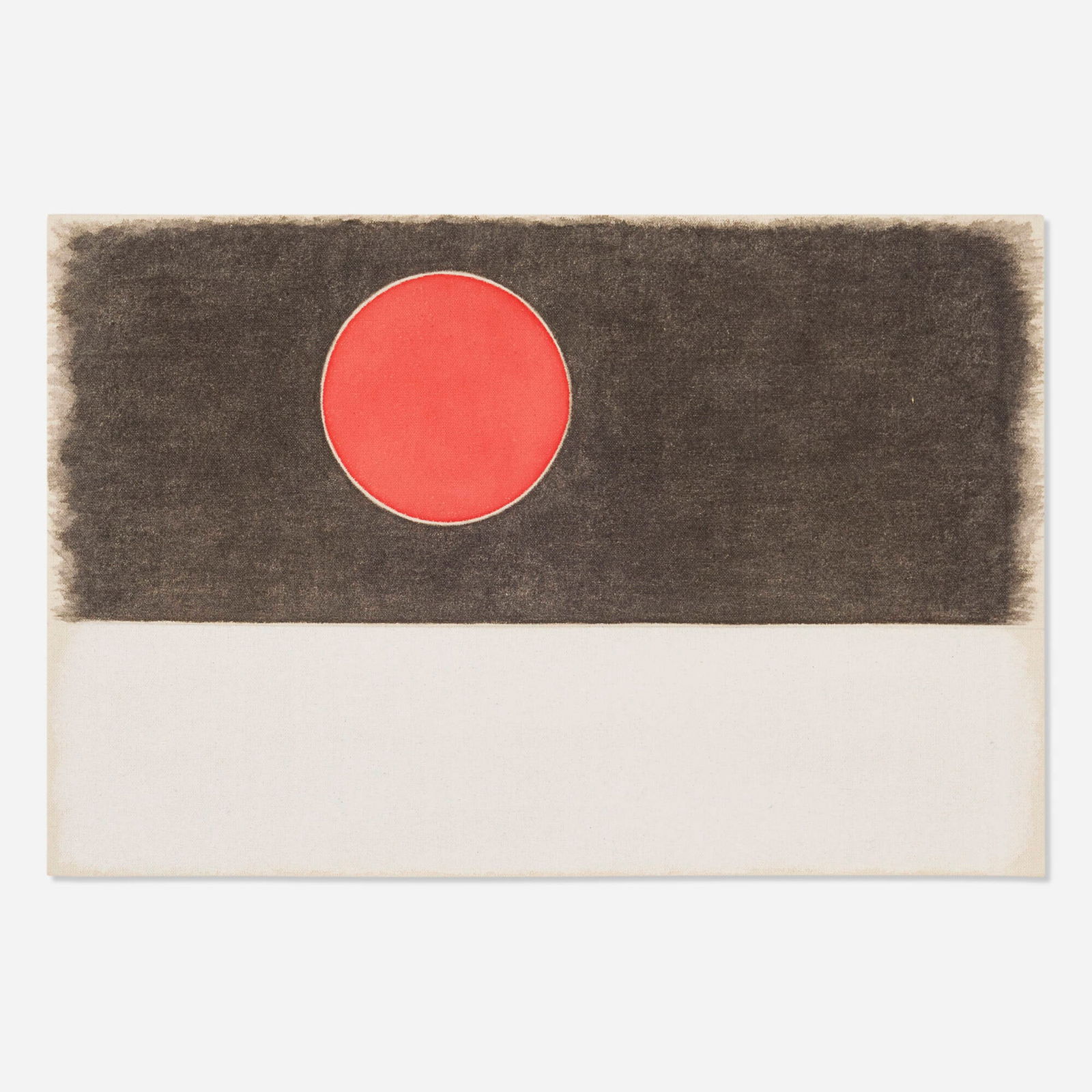 Ugo Rondinone, Vierternovemberzweitausendundzwanzig: Ugo Rondinone Vierternovemberzweitausendundzwanzig 2020acrylic on canvas 12 h x 18 w in (30 x 46 cm) Signed, titled and dated to verso 'U Rondinone 2020 Vierternovemberzweitausendundzwanzig'.<