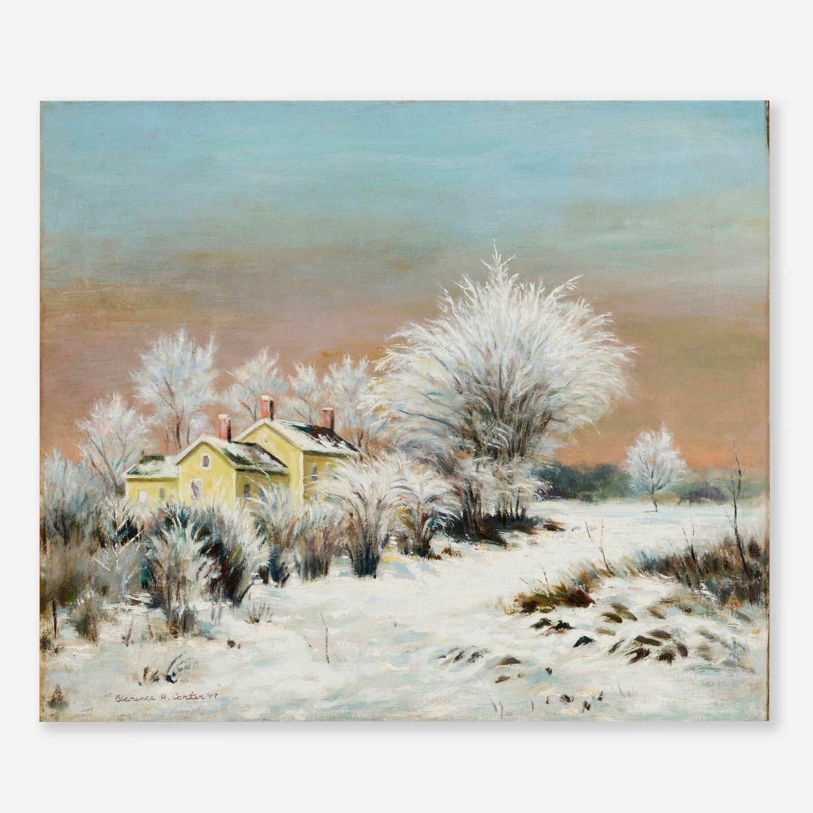Clarence Holbrook Carter, Landscape Winter (1 of 4)