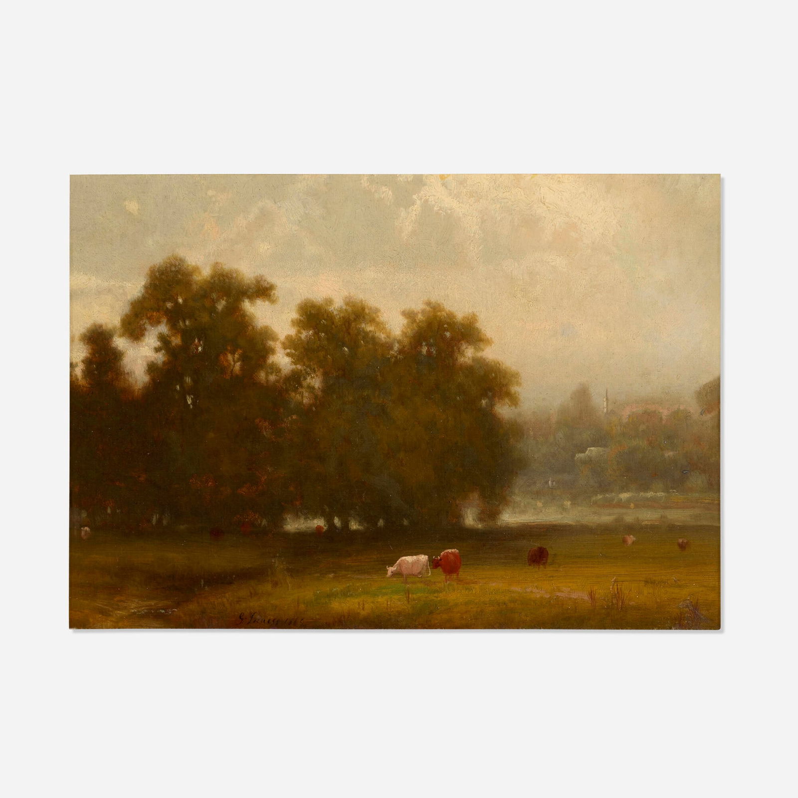 George Inness, A Cloudy Day (1 of 4)